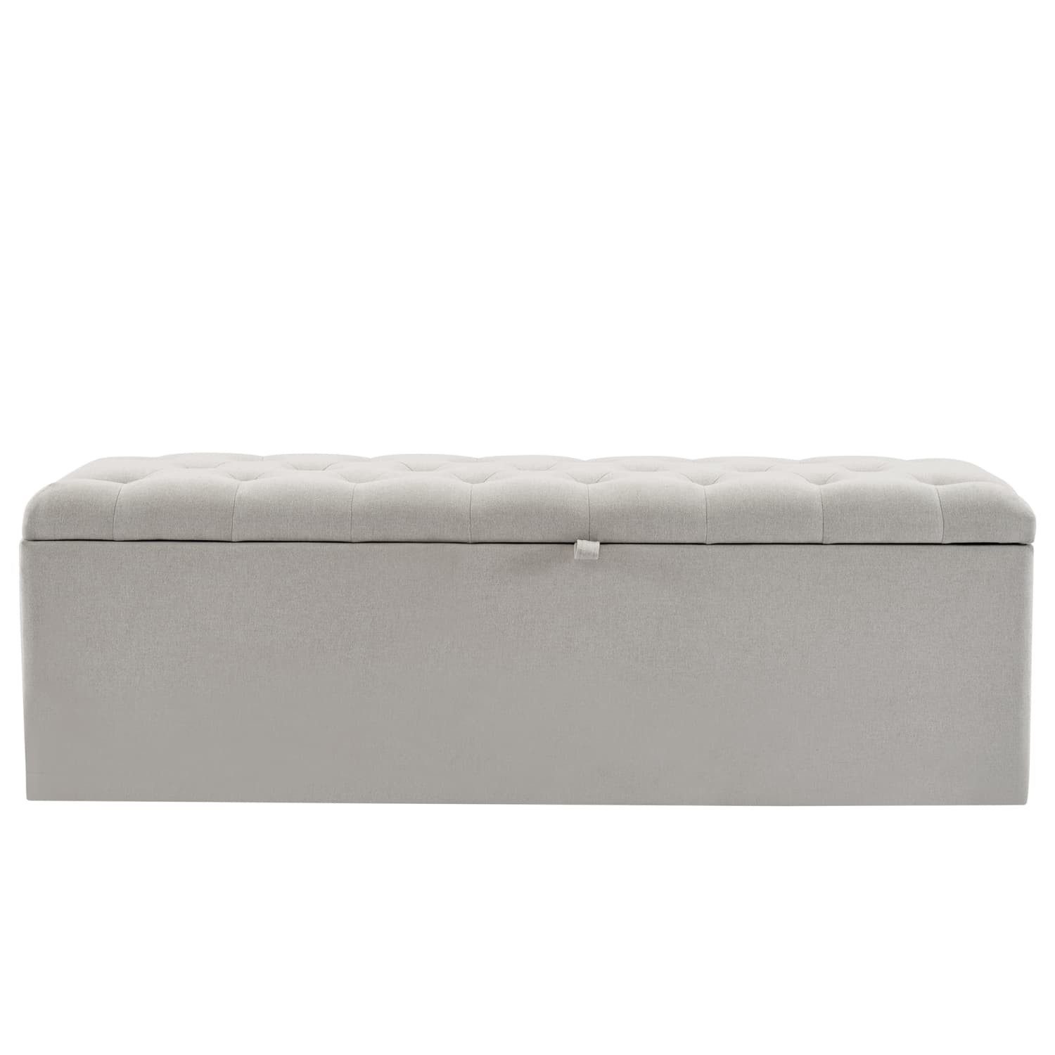 autolock Bettbank Polsterbank, Leinen,141*41.5*47cm(L*W*H),Gepolsterte Sitzbank, Bettbank,Schlafkoffer,Betthocker, Bank mit Stauraum