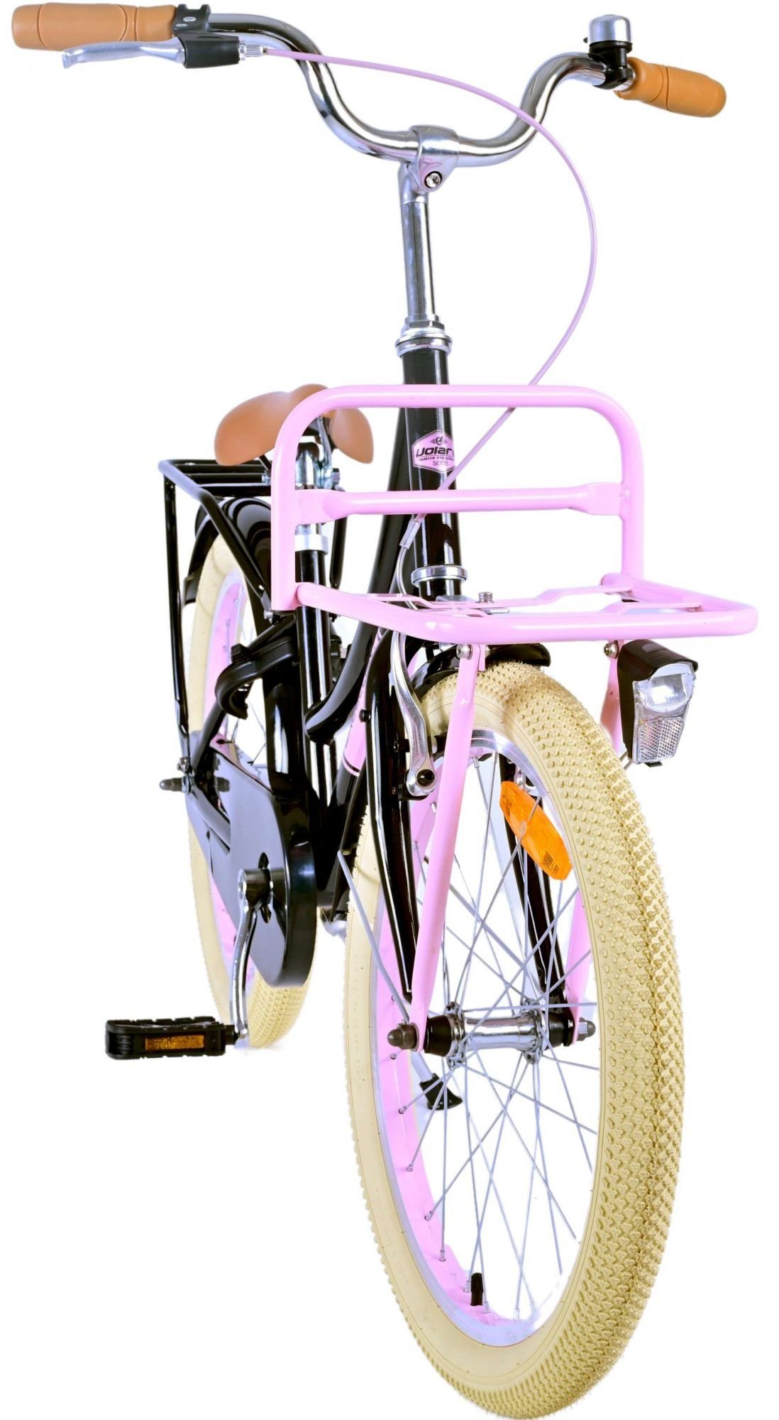 TPFSports Kinderfahrrad Volare Excellent 20 Zoll mit Rücktritt + Handbremse, 1 Gang, (Mädchen Fahrrad - Rutschfeste Sicherheitsgriffe), Kinder Fahrrad 20 Zoll mit Ständer Laufrad Mädchen Kinderrad