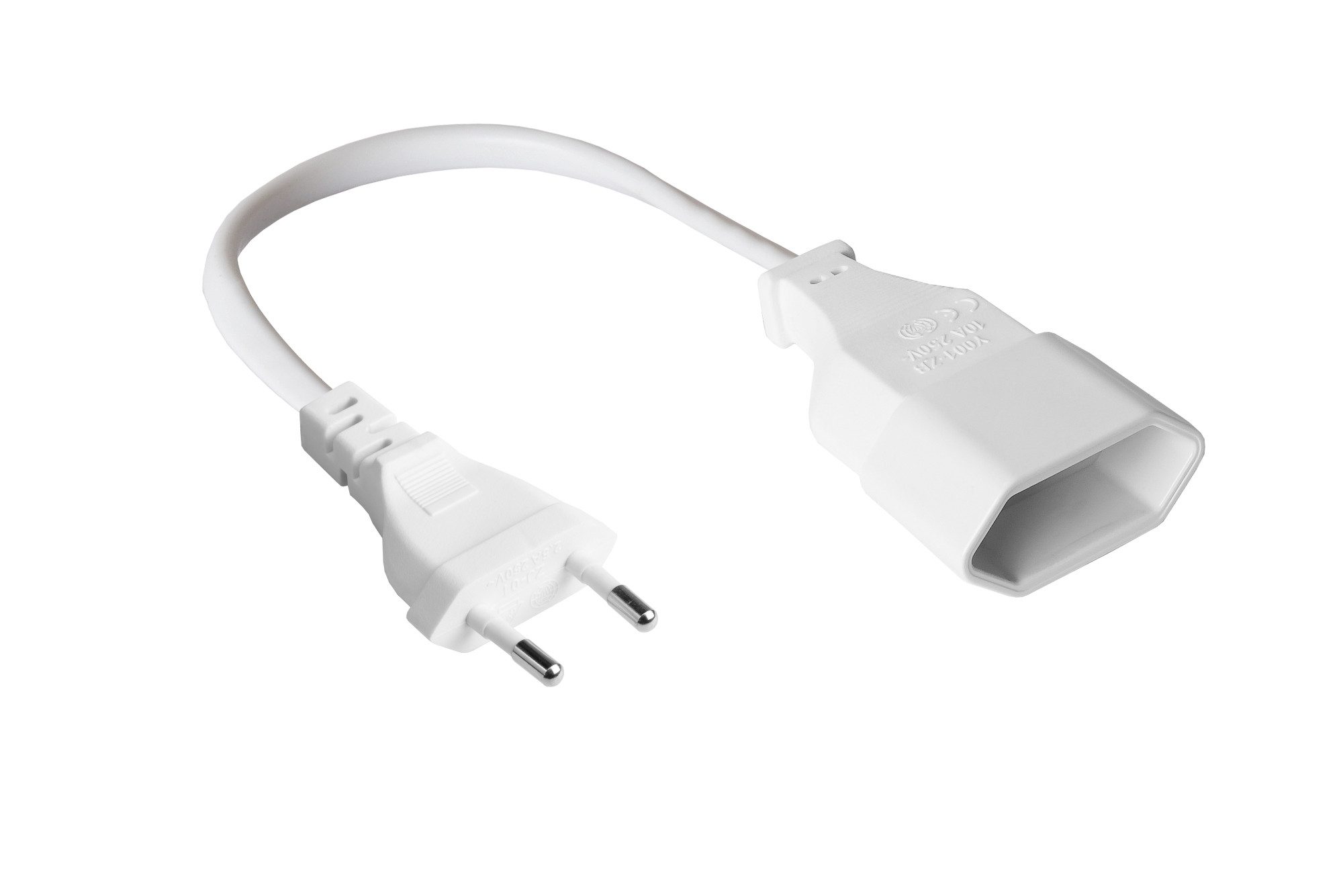 Kabelmeister Netzkabel, (20 cm)