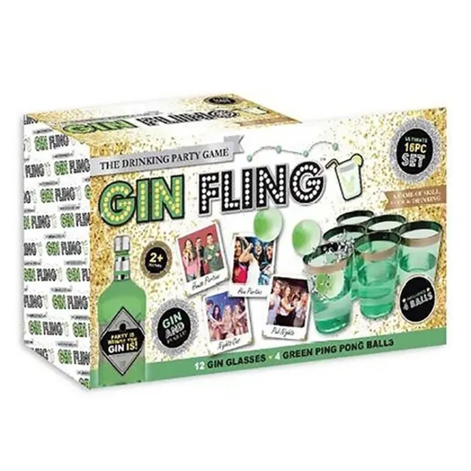 Triton-X Spiel Trinkspiel Gin Fling