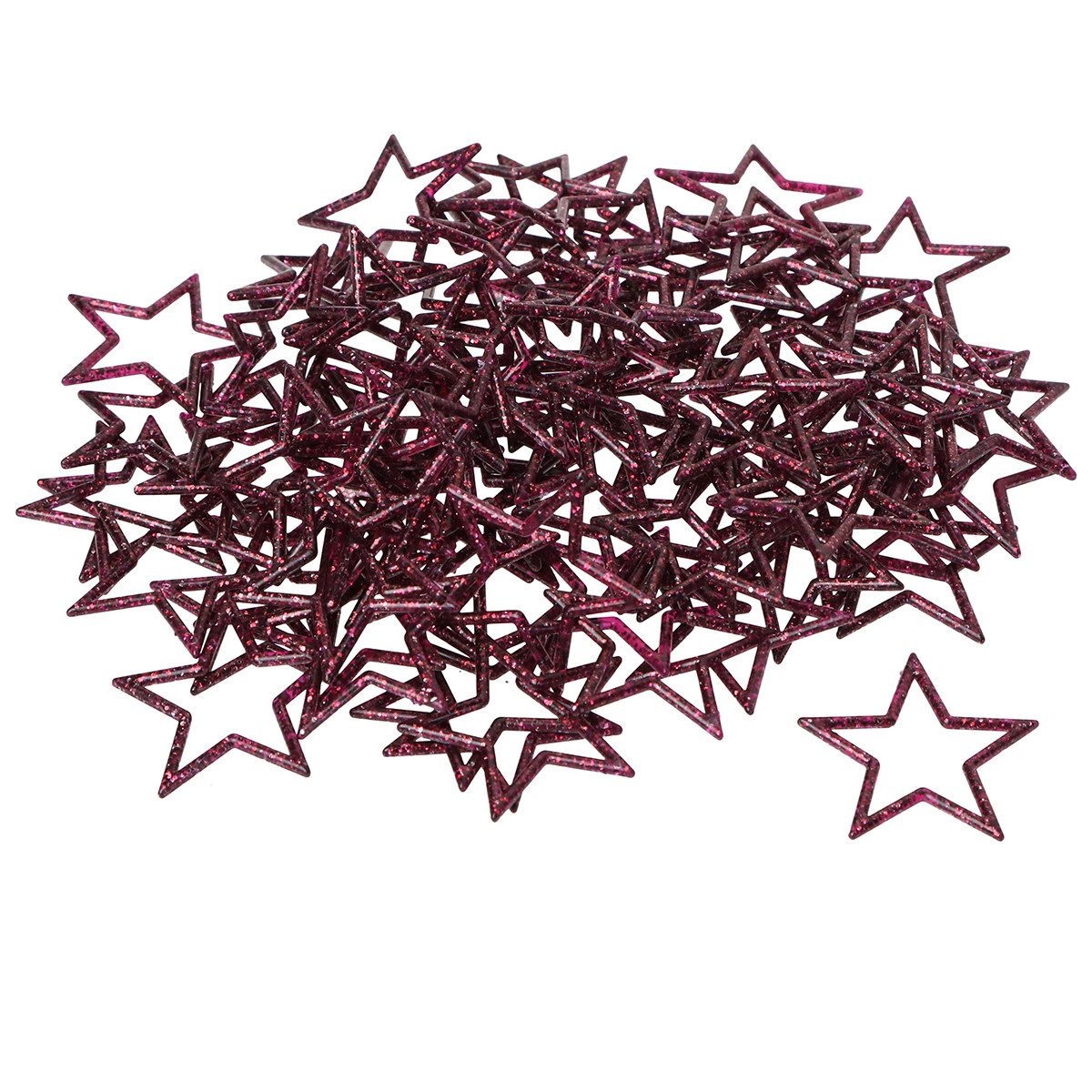 Florists Products Weihnachtsmann Glitzernde Weihnachtsstern Deko Berry, Tischdeko Festliche, 120 Stück