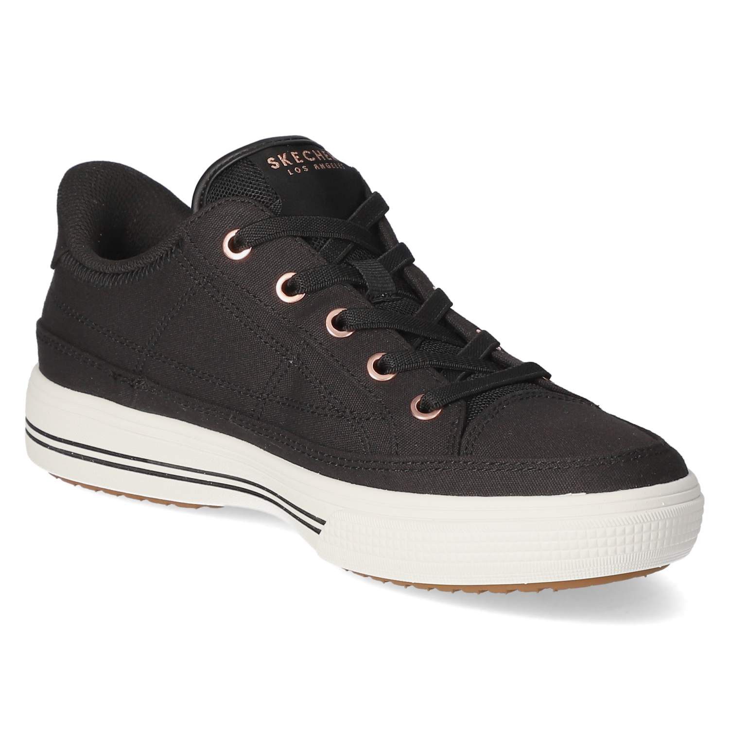 Skechers Skechers Sneaker Low 177197 BLK Damen Textil black Schnürschuh – Bild 5 von 5