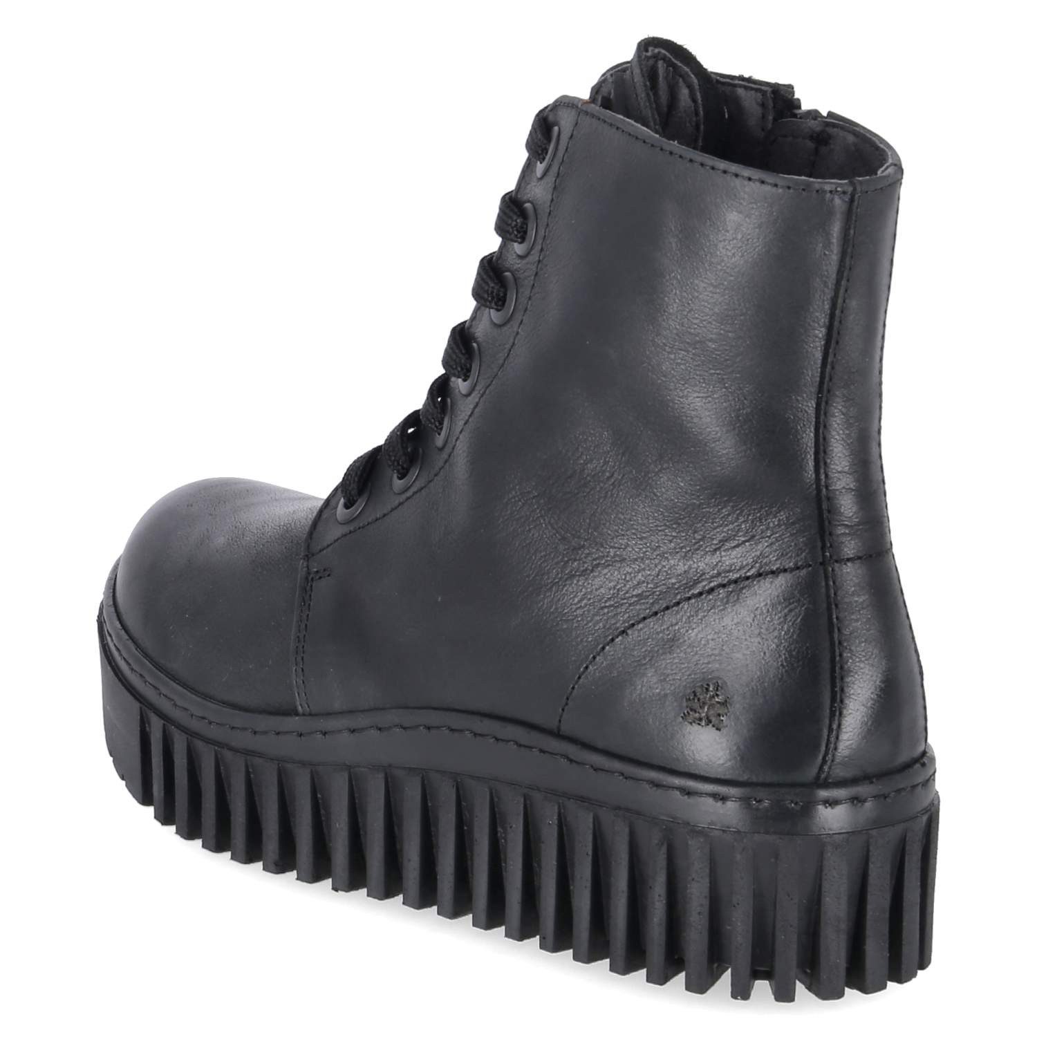 Art Art 1517 Roma Black Damen Glattleder black Schnürstiefel