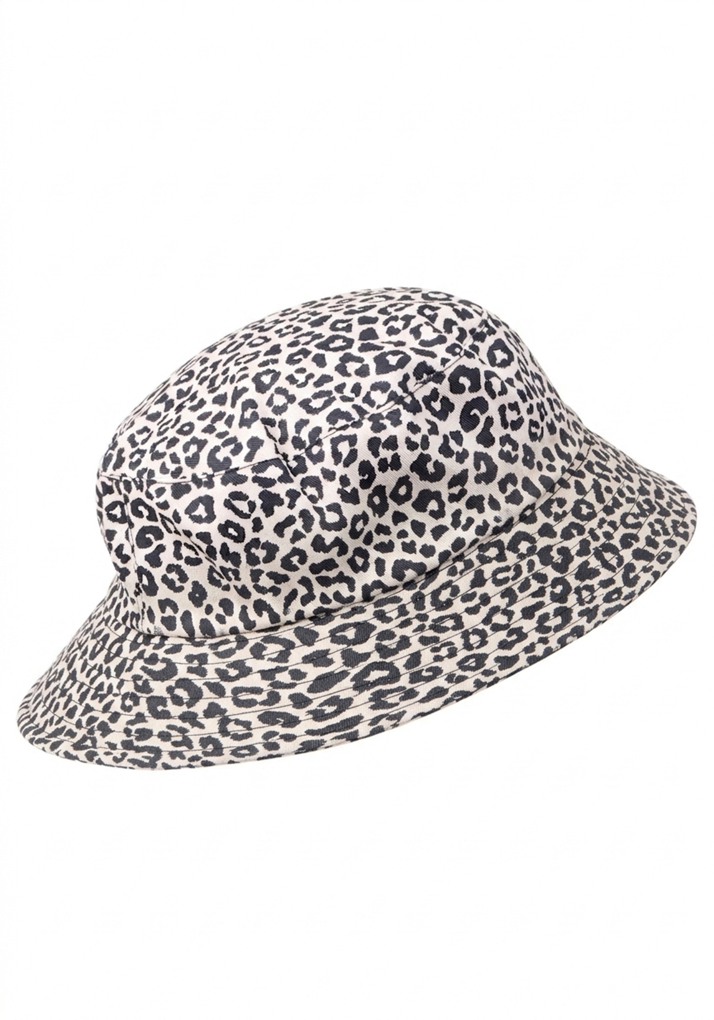 Laura Scott Fischerhut mit trendigem Leopard-Alloverdruck - NEW