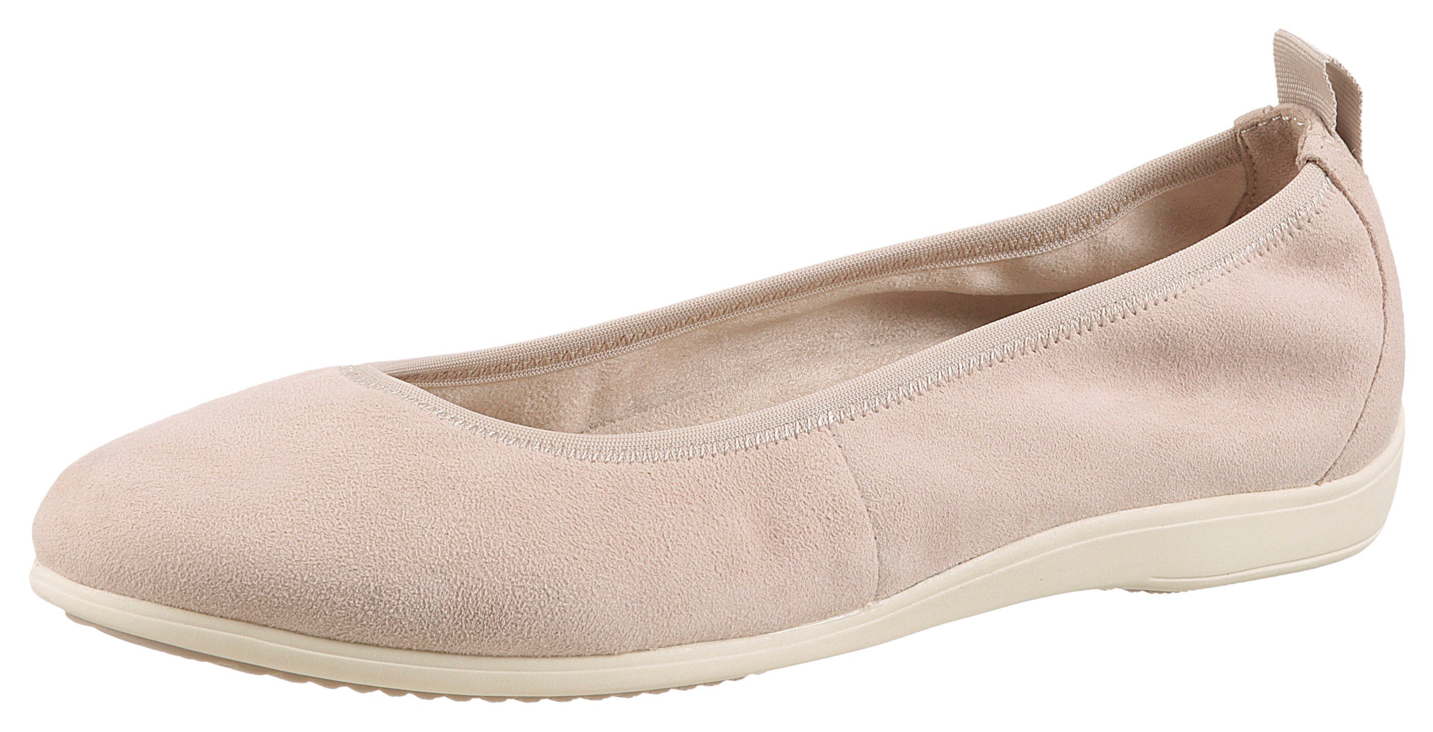 Tamaris Ballerina, Schlupfschuh, Bequemschuh mit komfortablem Elastikeinfass