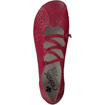 Rieker Rieker Damen Slipper rot Slipper