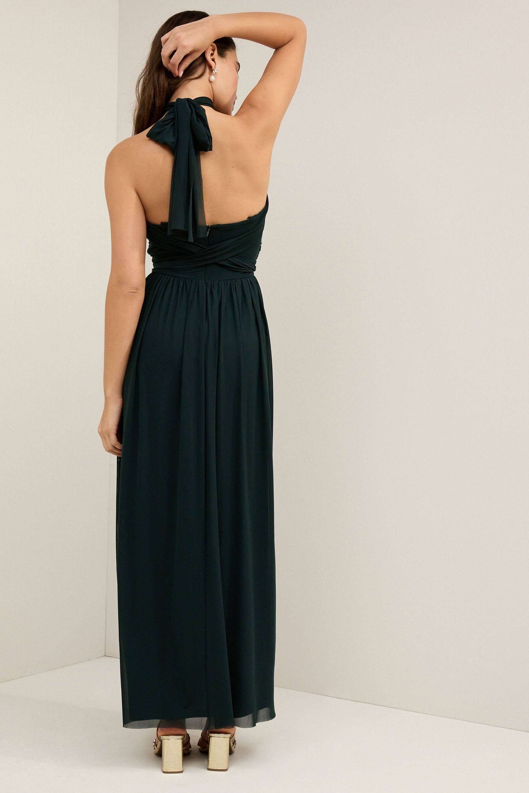 Next Partykleid Multiway-Brautjungfernkleid aus Mesh (1-tlg) günstig online kaufen