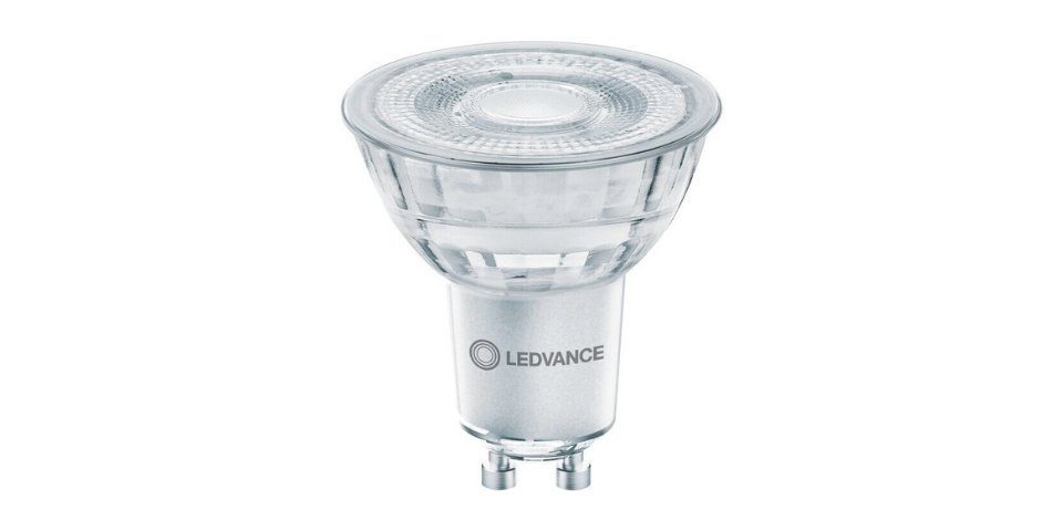 4,7WLeuchtmittel natürliches PAR16 Lampe GU10 Strahler St., GU10, 2 LED k,kaltweiß Tageslicht,4000 Reflektor [2er], kaltweiss, LED-Leuchtmittel Ledvance dimmbar