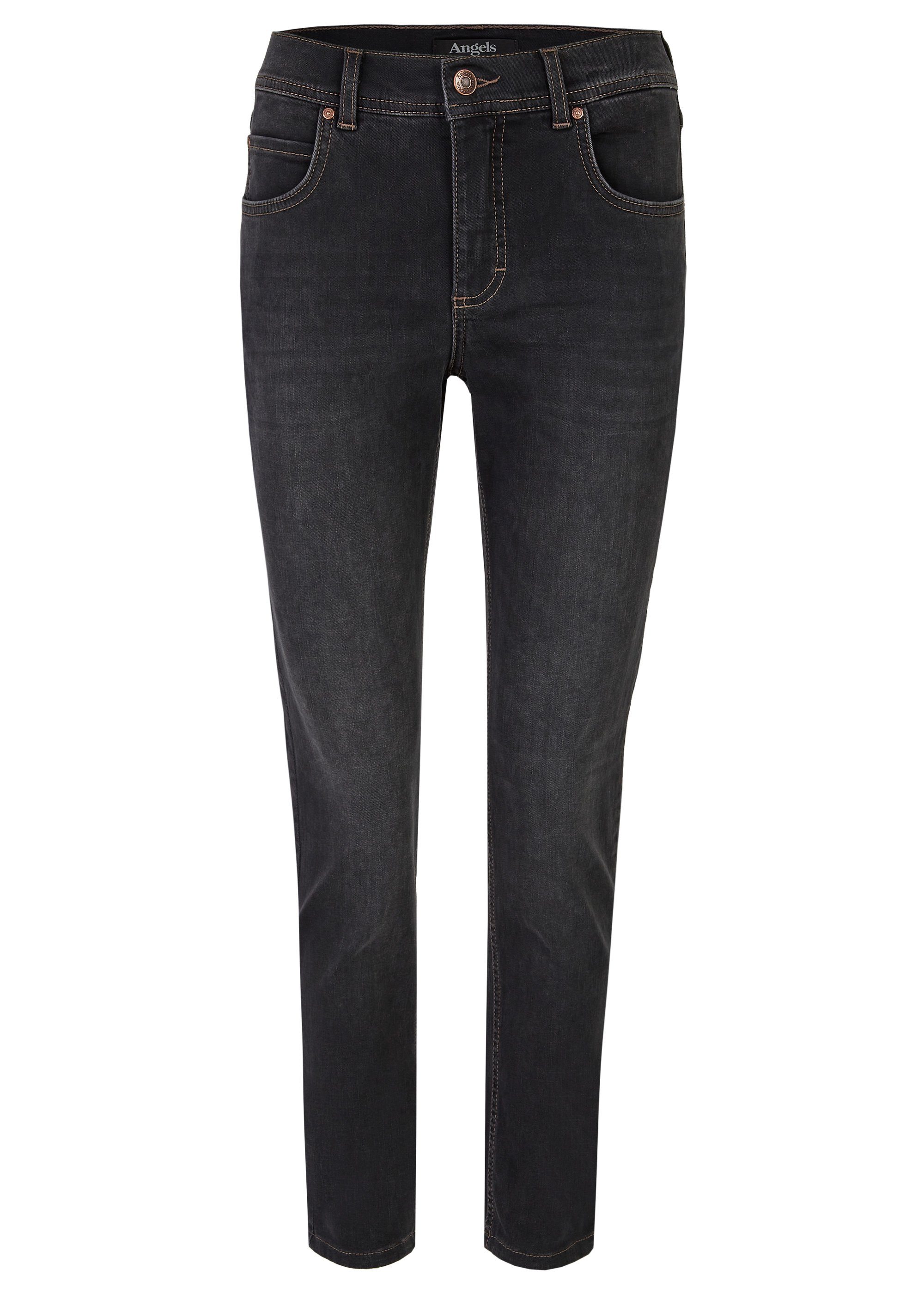 ANGELS Stretch-Jeans ANGELS JEANS ORNELLA anthracite used 346 680007.1158 - STRETCH 1158 anthracite used