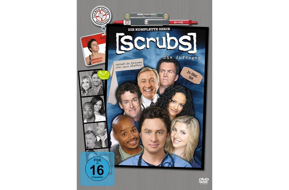 DVD Scrubs (Komplette Serie)