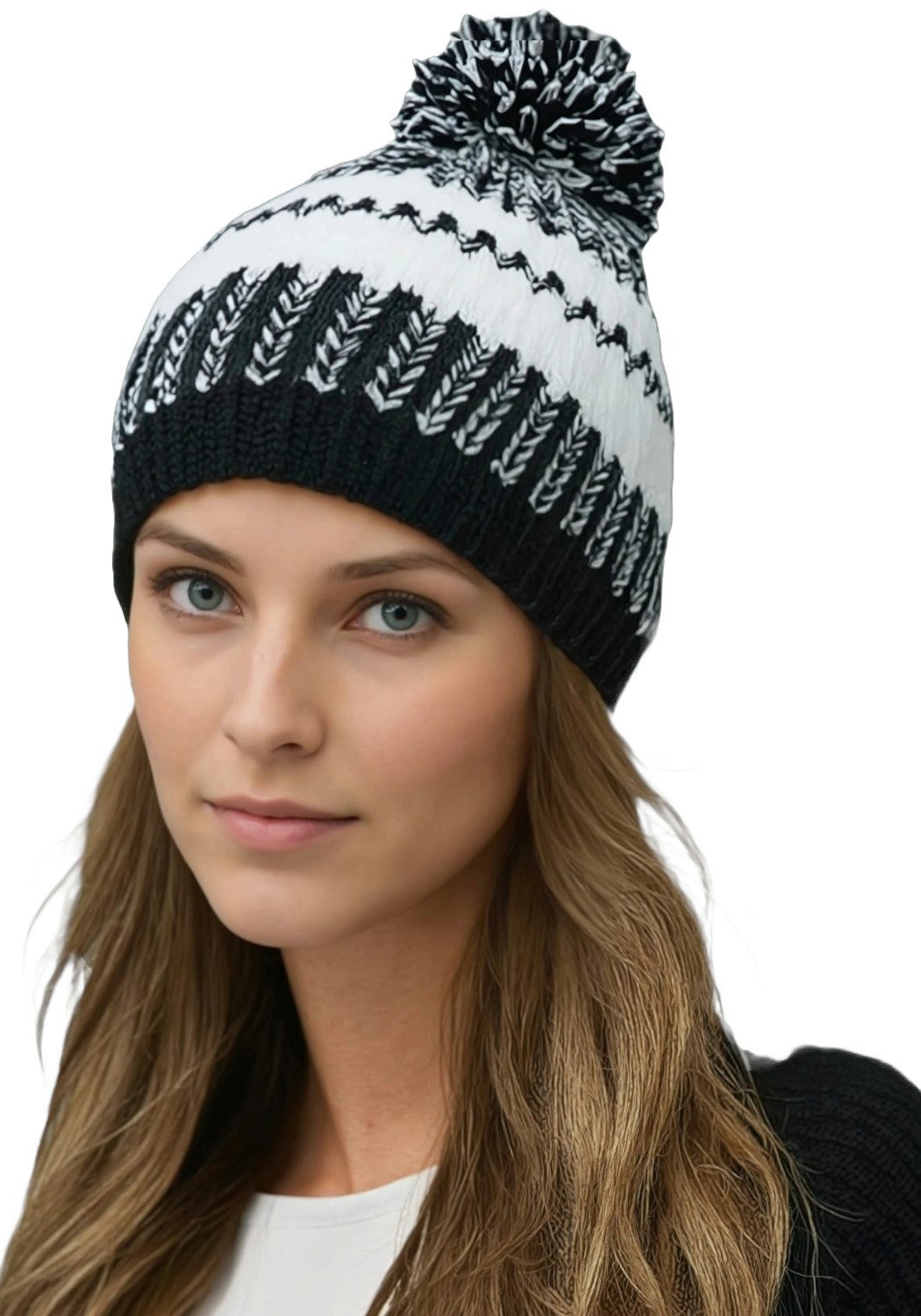 Icepeak Bommelmütze Haverhill Strickmütze Wintermütze gefüttert Fleece biet günstig online kaufen