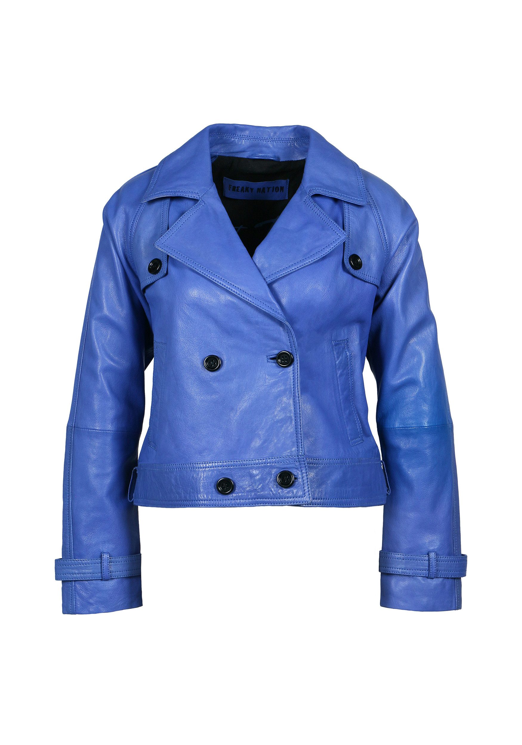 Freaky Nation Lederjacke Out of the line-FN