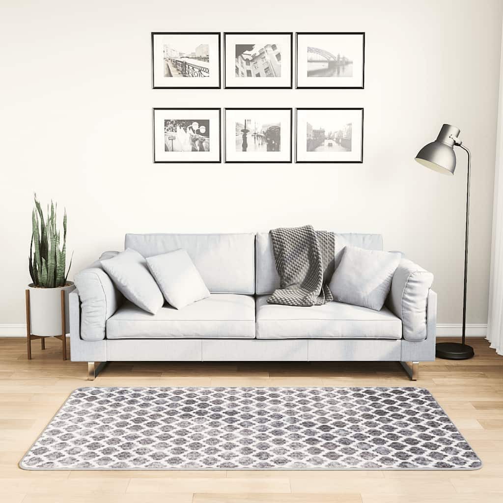 furnicato Teppich Waschbar 80x150 cm Mehrfarbig Rutschfest günstig online kaufen