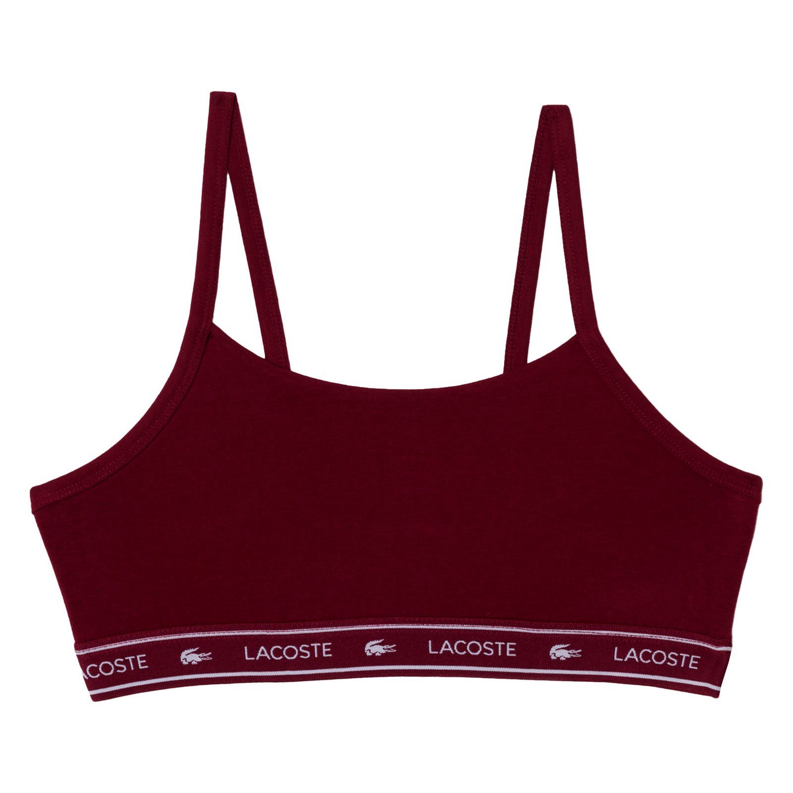 Lacoste Bustier Bustier (1-tlg) mit umlaufendem Markenschriftzug am Band