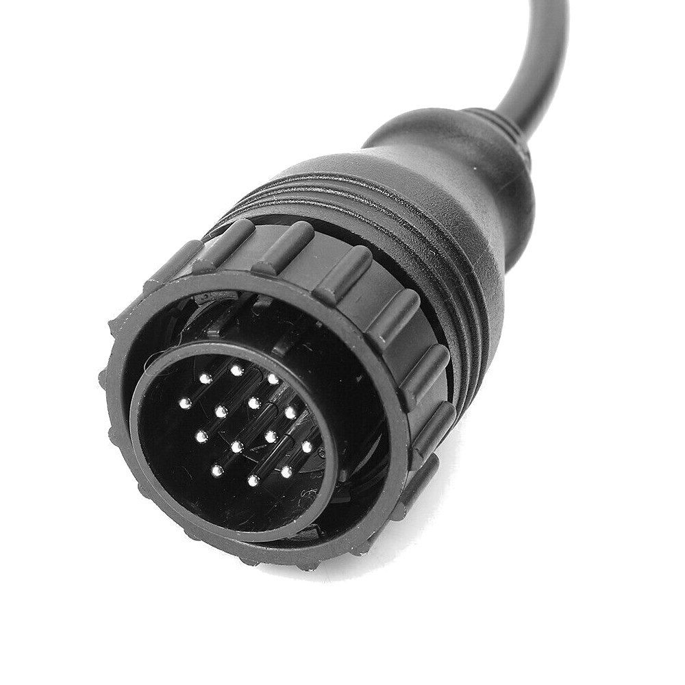Trade-Shop OBD2-Diagnosegerät OBD2 Adapterkabel 14Pin auf 16Pin passend für Mercedes Vito, Sprinter, Geeignet für alle älteren Mercedes oder VW mit 14Pin Diagno – Bild 3 von 4