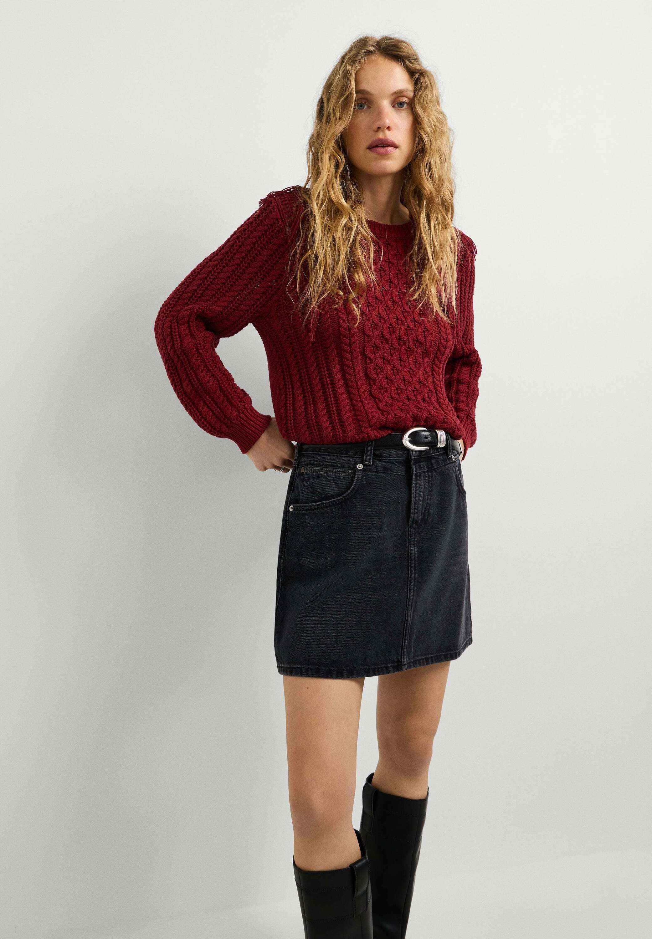 Pepe Jeans Jeansrock denim skirt CRAFT MINI SKIRT BLACK