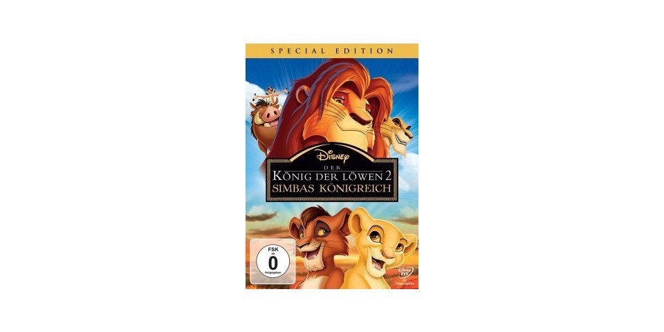 DVD Der König der Löwen 2 - Simbas Königreich (Special Edition)