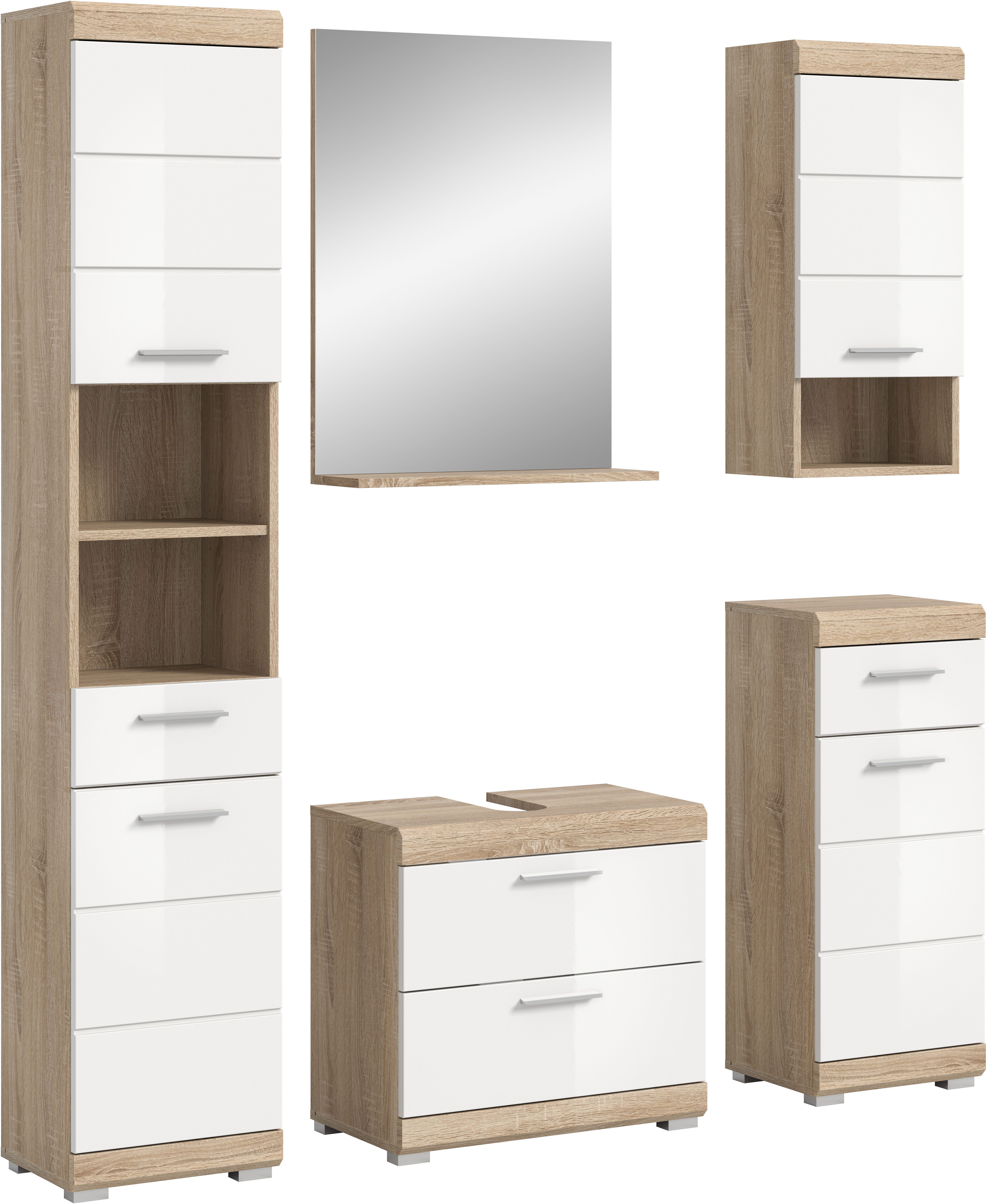 INOSIGN Badmöbel-Set Siena, 5 teilig, bestehend günstig online kaufen