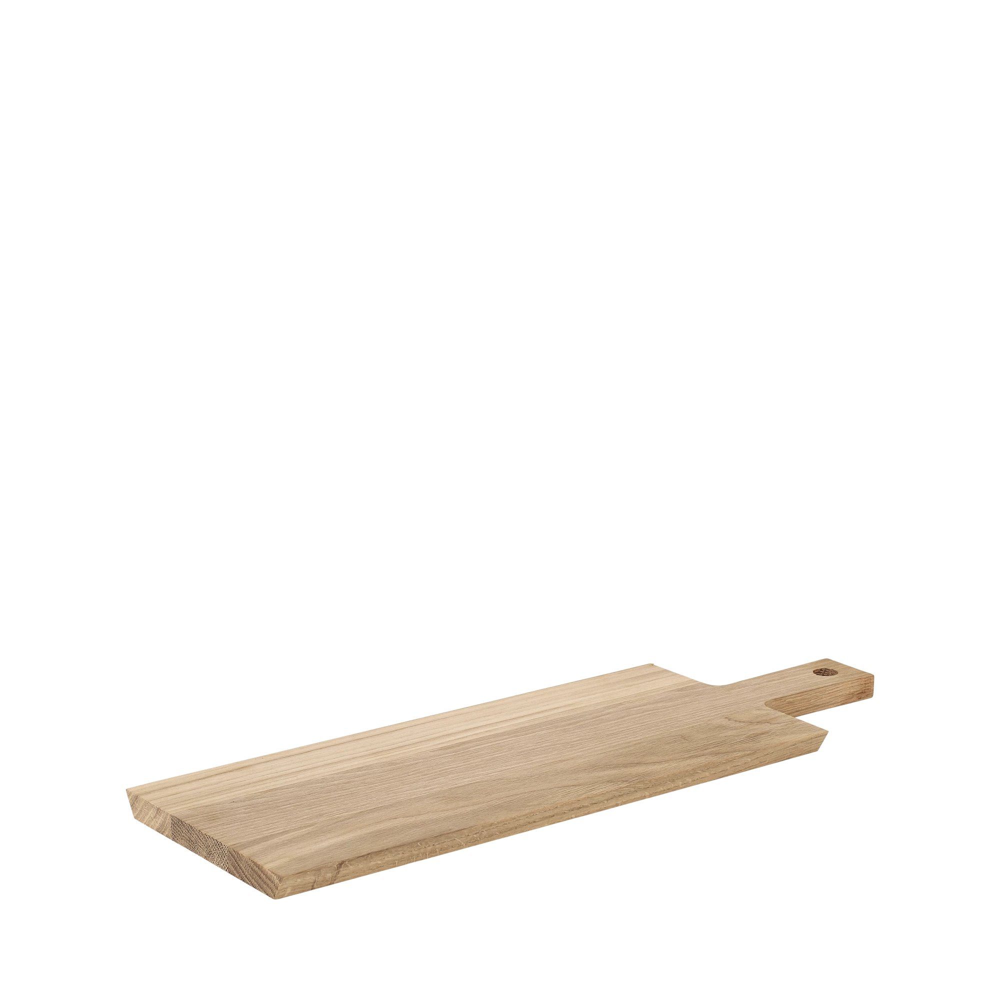 blomus Servierbrett -BORDA- Servier- & Schneidbrett: Stilvolles Design aus Eiche, Eichenholz, Robust, Natur Braun, Pflegeleicht, Vielseitig