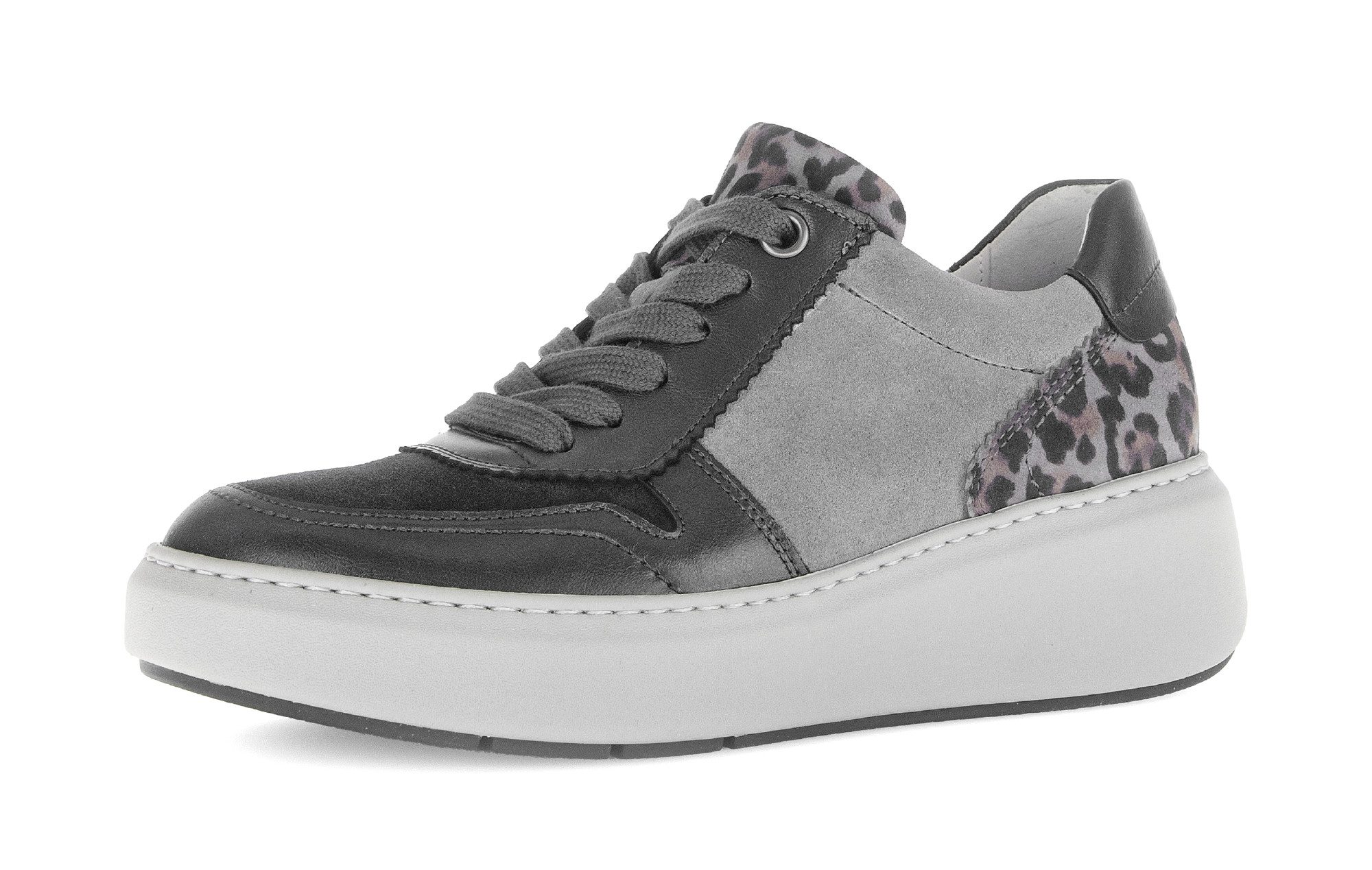 Gabor Keilsneaker, Plateau, Halbschuh, Schnürschuh in Bequemweite G (weit) günstig online kaufen