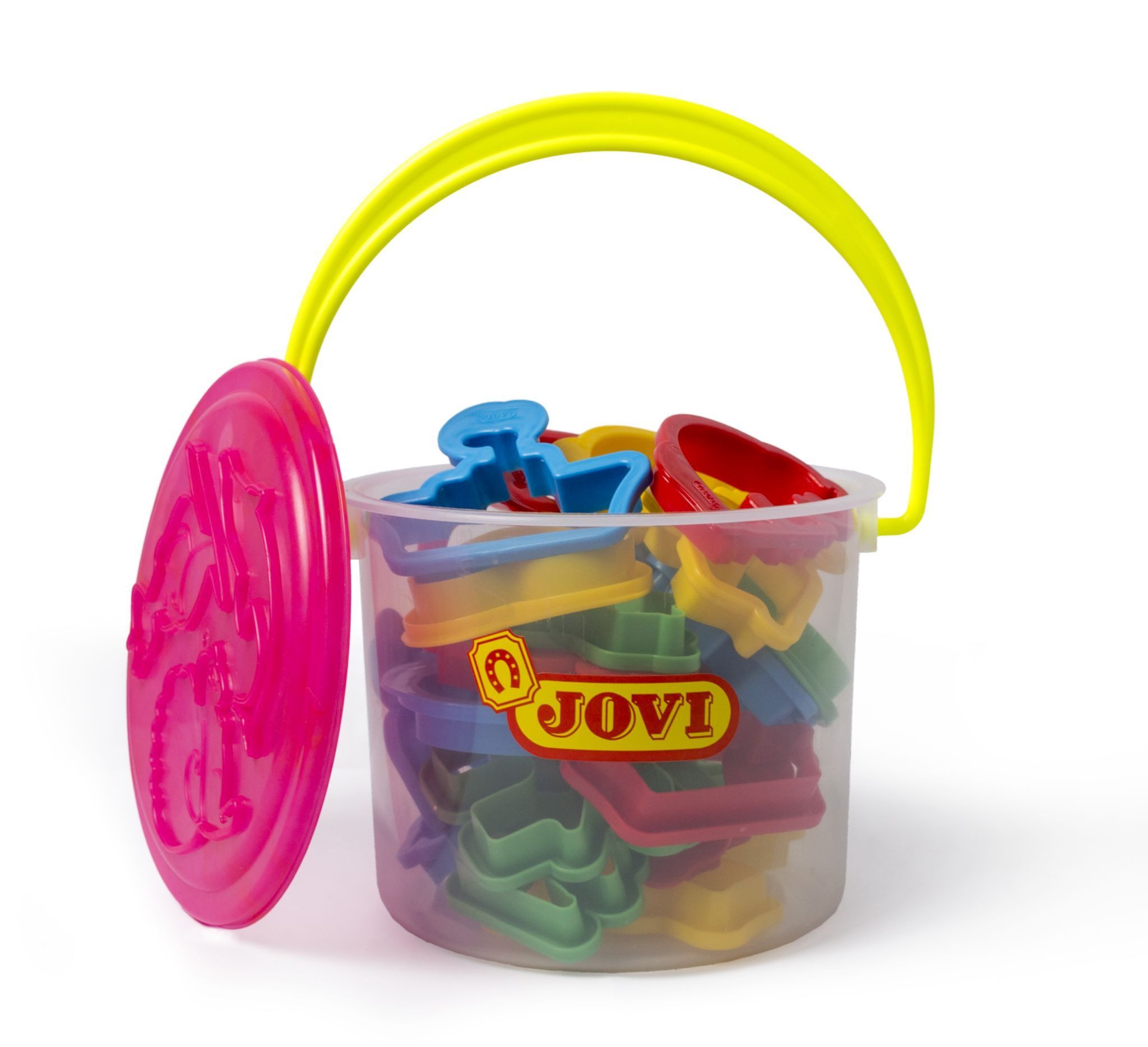 Jovi Modellierwerkzeug JOVI Ausstechformen Eimer mit 24 Stück