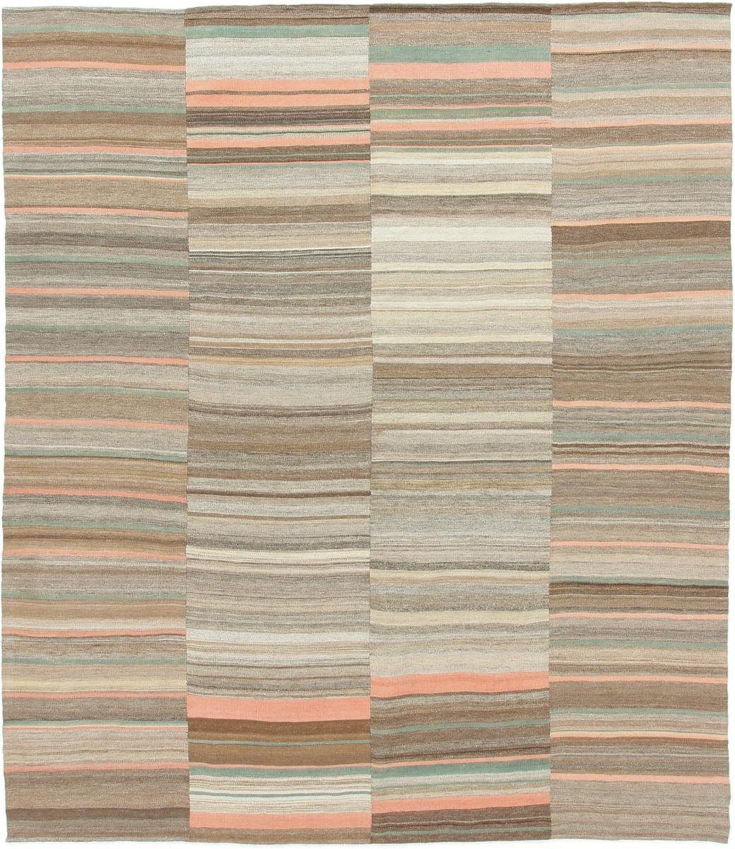 Orientteppich Kelim Fars 222x257 Handgewebter Orientteppich / Perserteppich, Nain Trading, rechteckig, Höhe: 4 mm