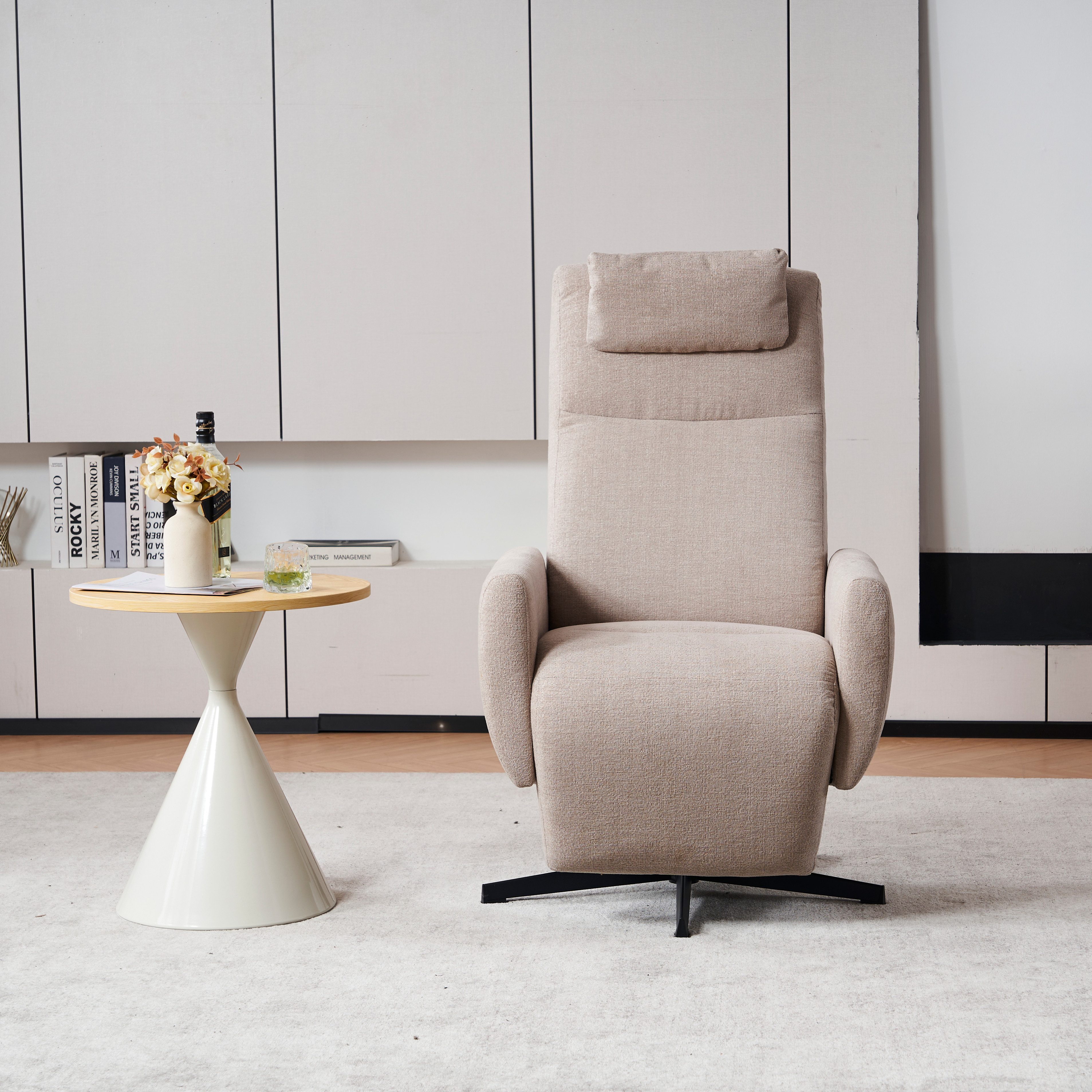 STILVORA Relaxsessel mit Liegefunktion,Loungesessel drehbar,Relaxsessel aus günstig online kaufen