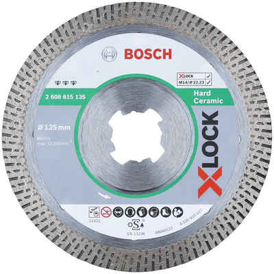 Bosch Professional Diamanttrennscheibe »X-LOCK Best for Hard Ceramic«