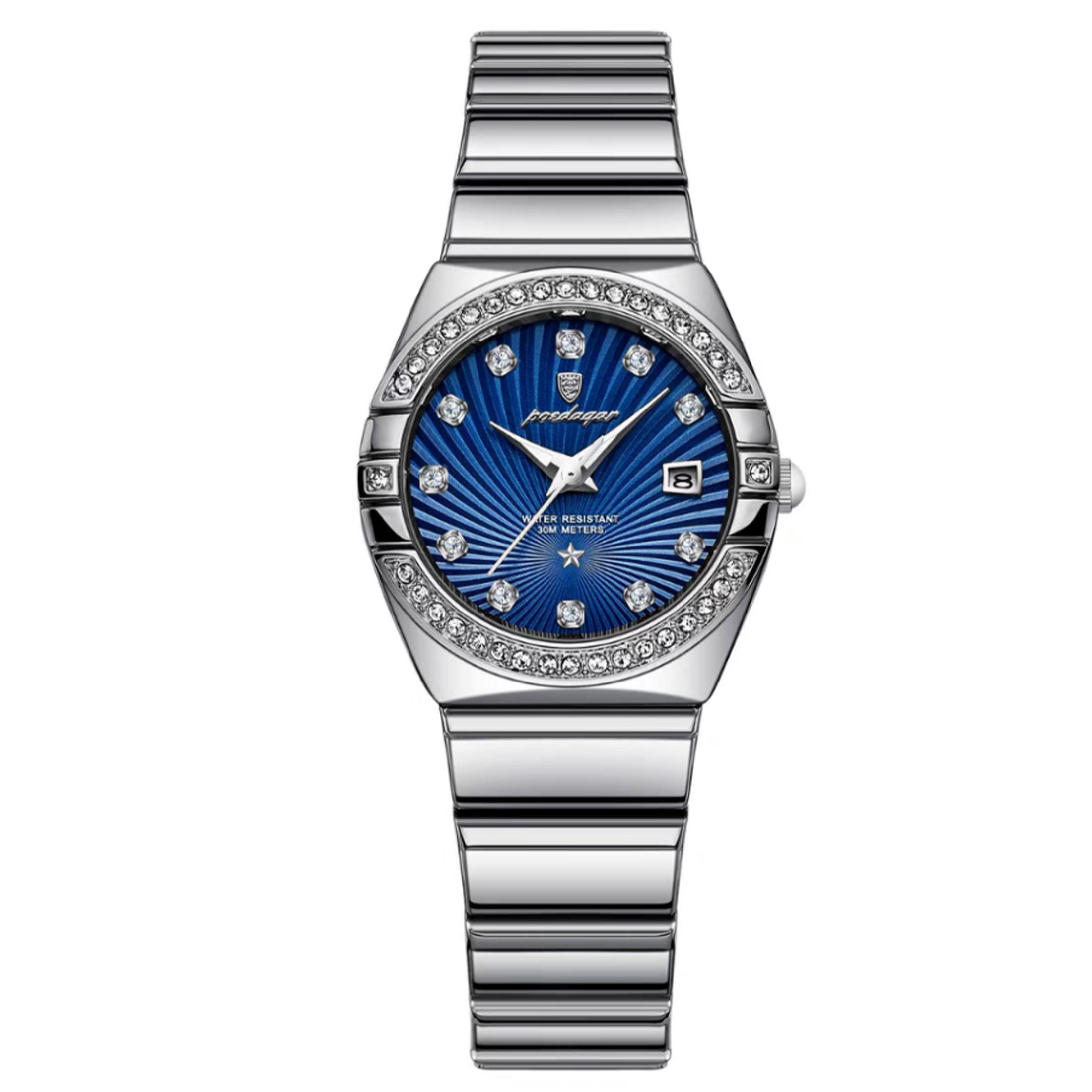 ibettertec Quarzuhr Quarzuhr Analoge,Damen Uhr Edelstahl, günstig online kaufen