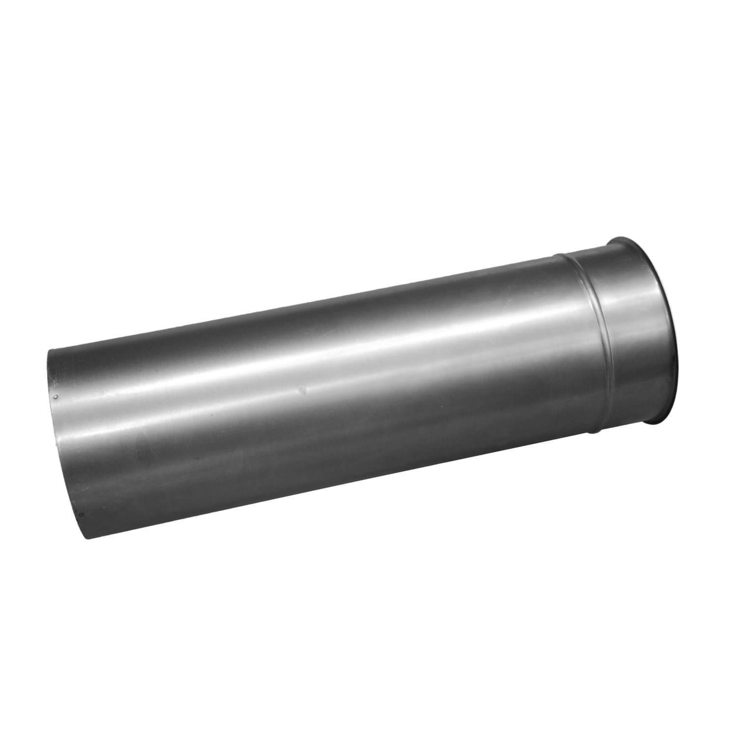 Sendeo Doppelwandfutter Wandfutter SENDEO Ø 180, doppelwandig, blank, Länge 50 cm