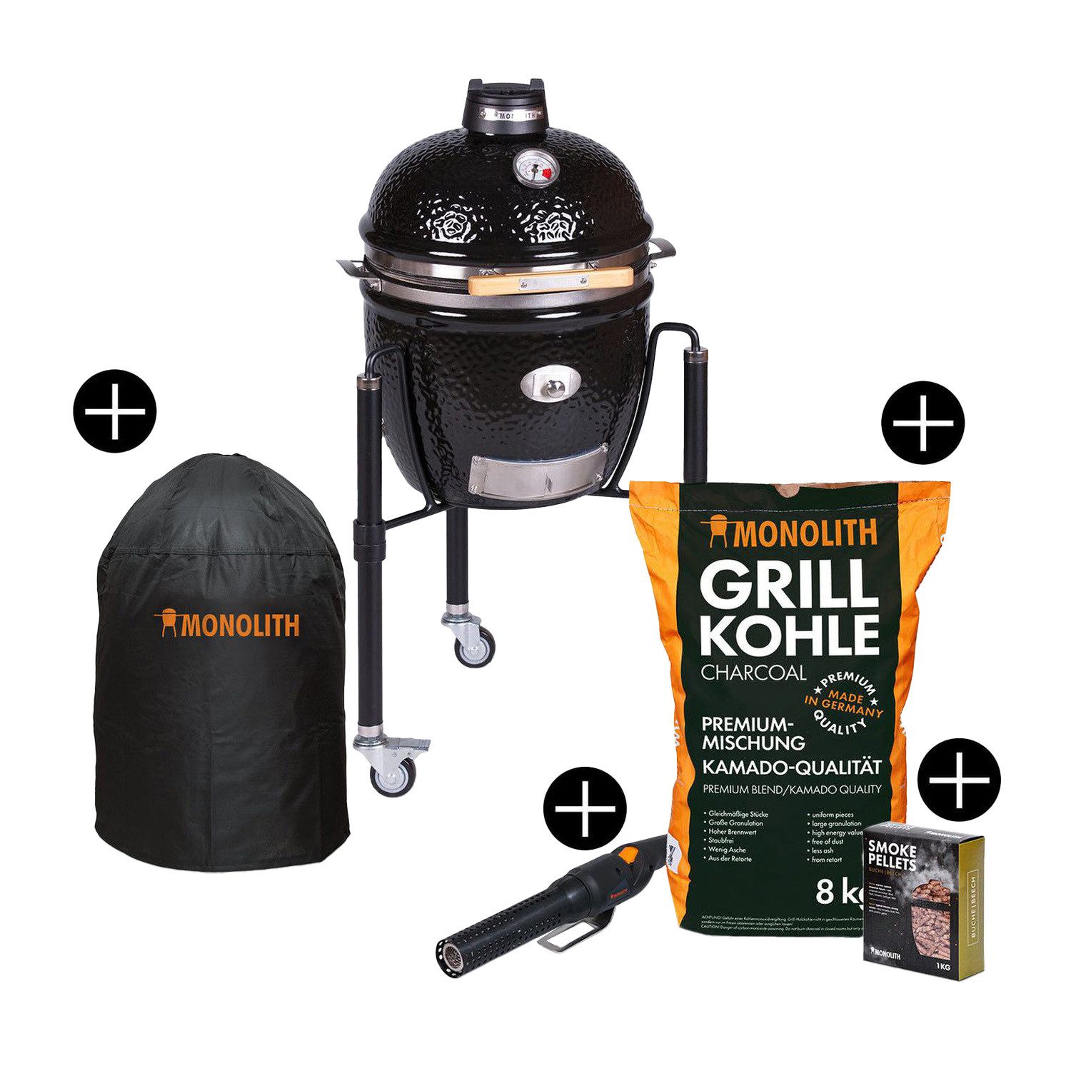 MONOLITH Keramikgrill Monolith Junior 2.0 Starterset