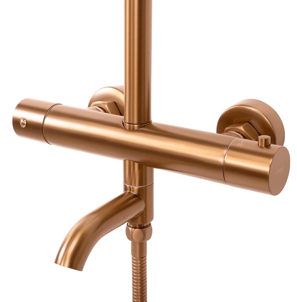 wohnwerk.idee Duscharmatur Duschsystem Dusche mit Thermostat günstig online kaufen
