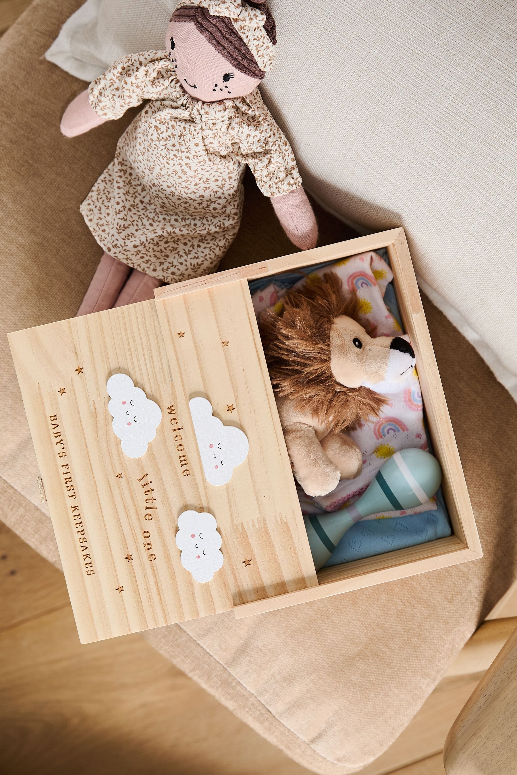 Next Aufbewahrungsbox Andenkenschachtel Baby Wolke (1 St)