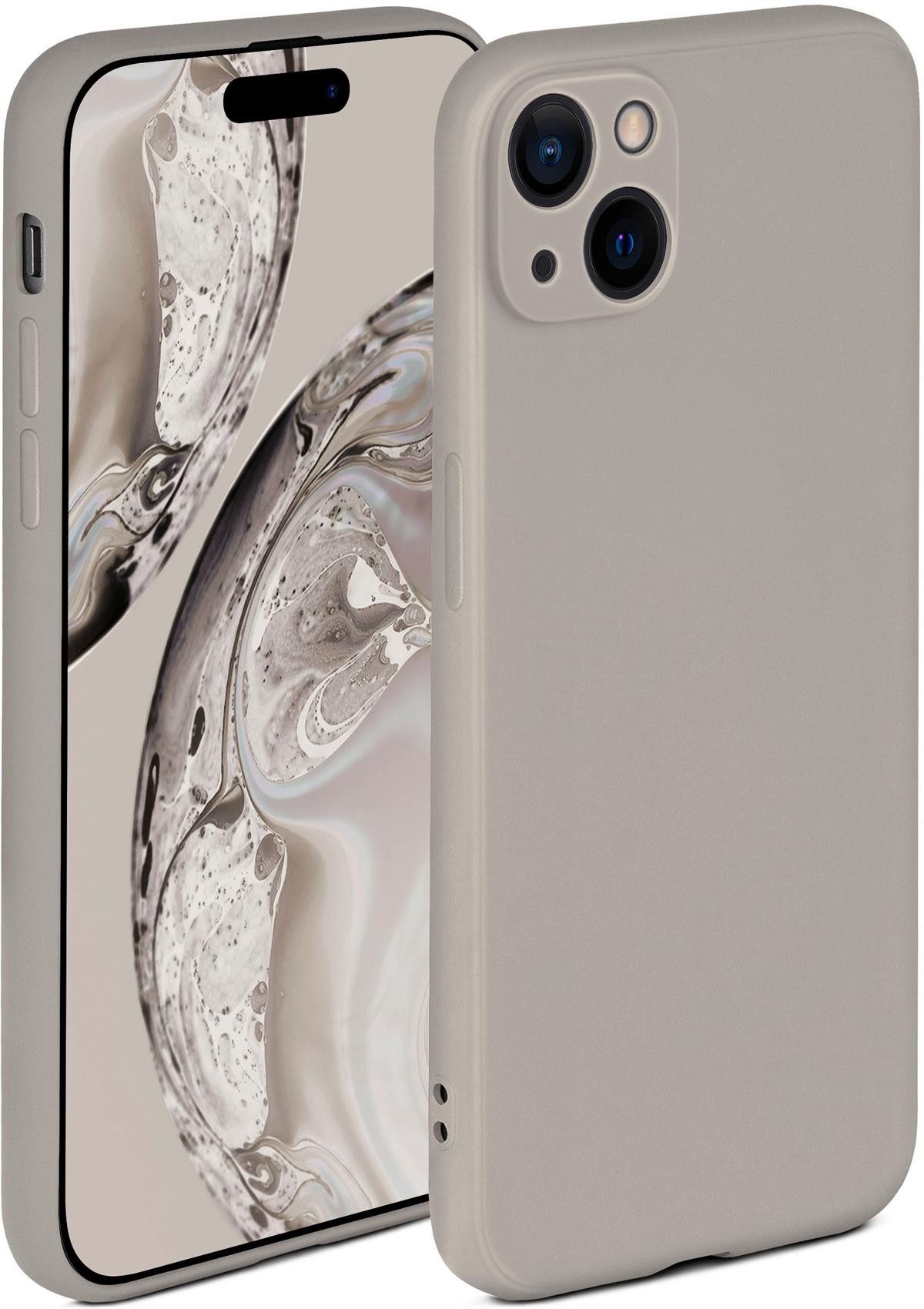 ONEFLOW Handyhülle ONEFLOW® Soft Case für Apple iPhone 15, Hülle aus Silikon, Back Cover mit Kameraschutz, weiche Silikonhülle