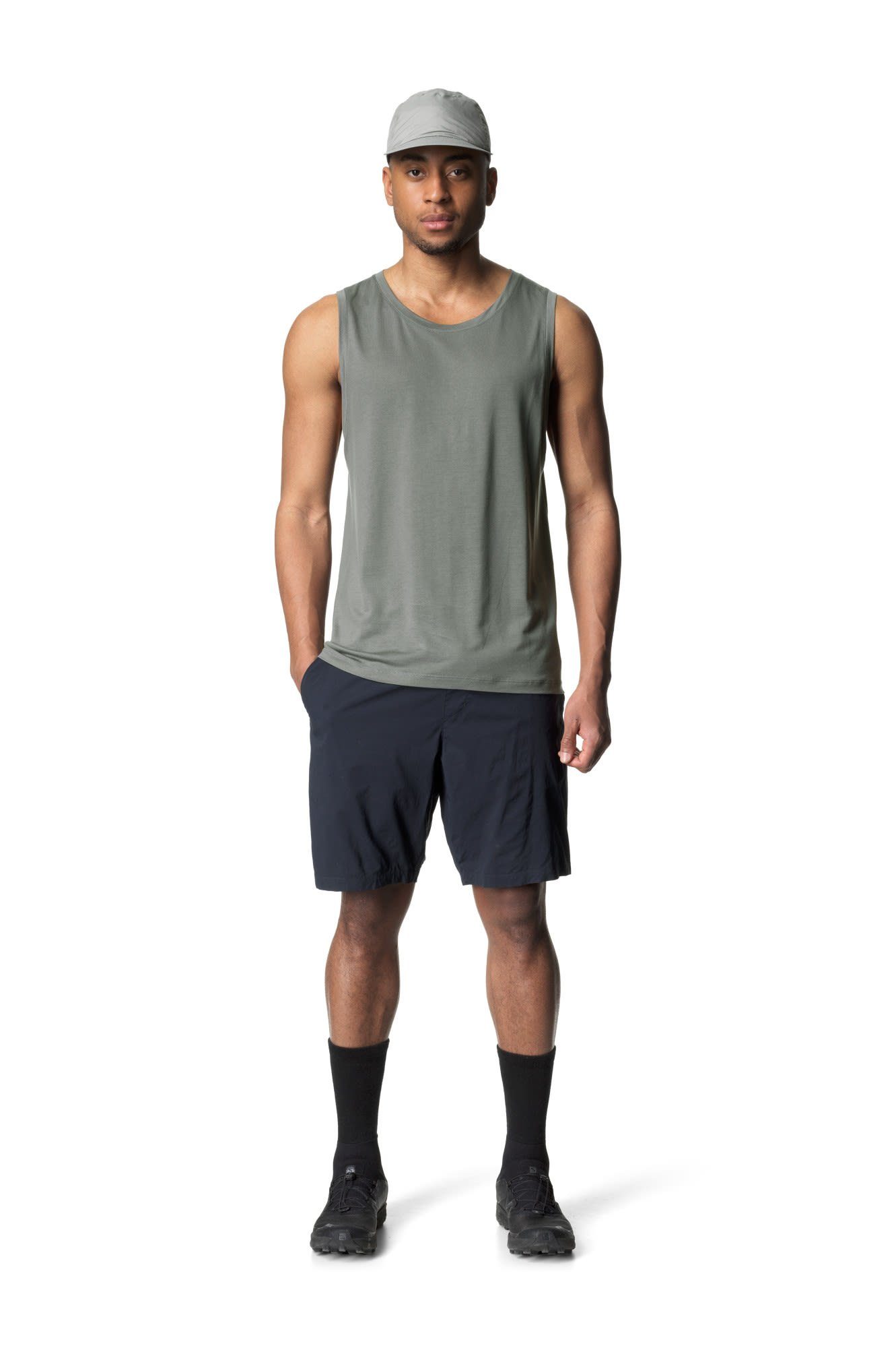 Houdini T-Shirt Houdini M Tree Greeness Kurzarm-Shirt Tank Herren