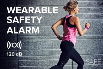 JOKA international Sportuhr Alarm Armband Safe by Gaia, kirschrosa