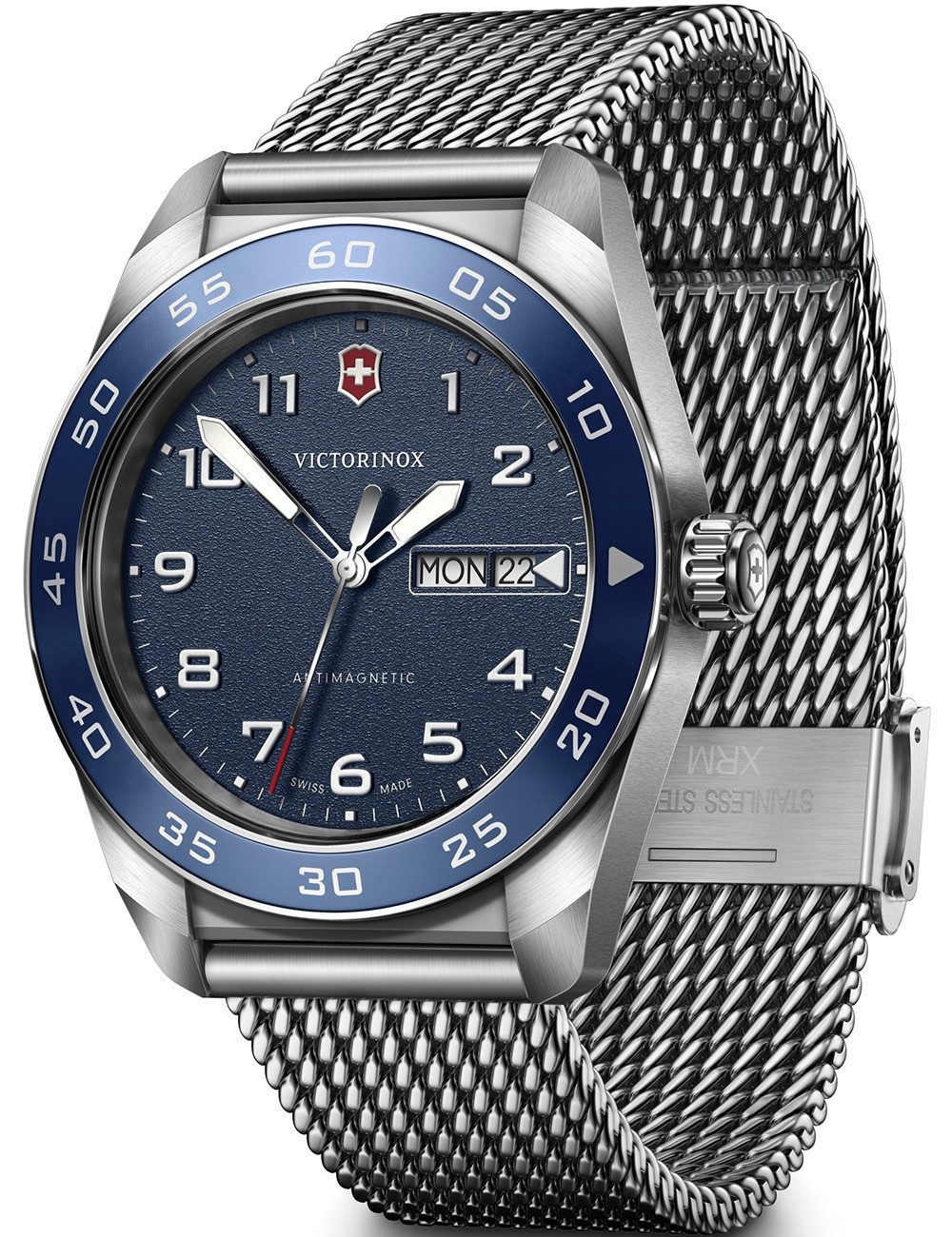 Victorinox Quarzuhr Victorinox 242042 Herrenuhr Swiss Army 42mm 10ATM Victorinox 242042 Herrenuhr Swiss Army 42mm 10ATM