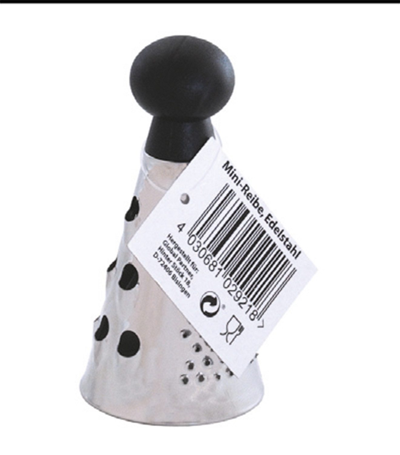 Küchenreibe Mini-Reibe Edelstahl Schwarz 1 Stück, Edelstahl, Kunststoff, (Stück, 1-St., Mini-Reibe), Küchenreibe Raspel Zester Feinreibe Reibgerät Haushaltsreibe