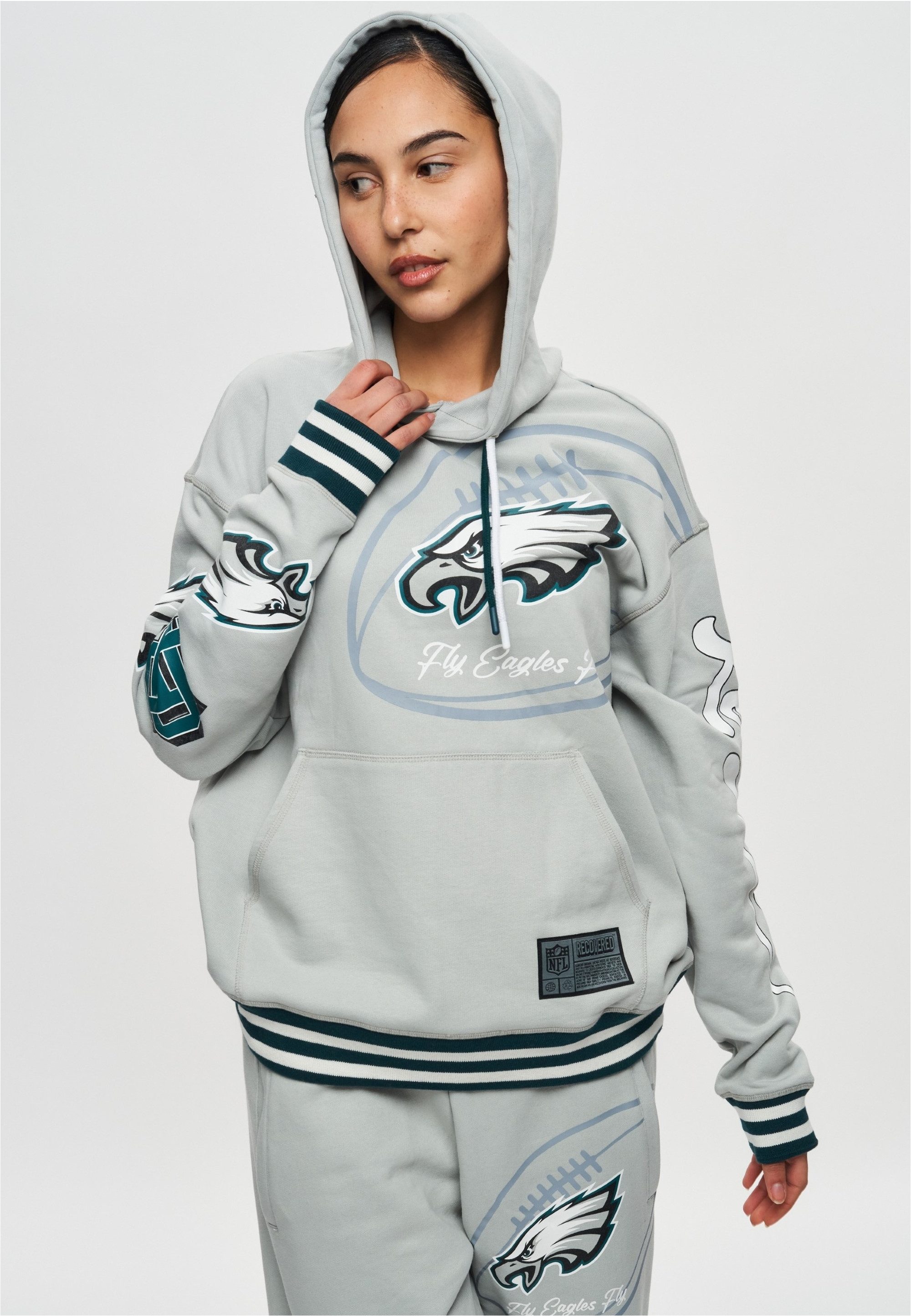 Recovered Kapuzensweatshirt NFL Eagles Fly für günstig online kaufen