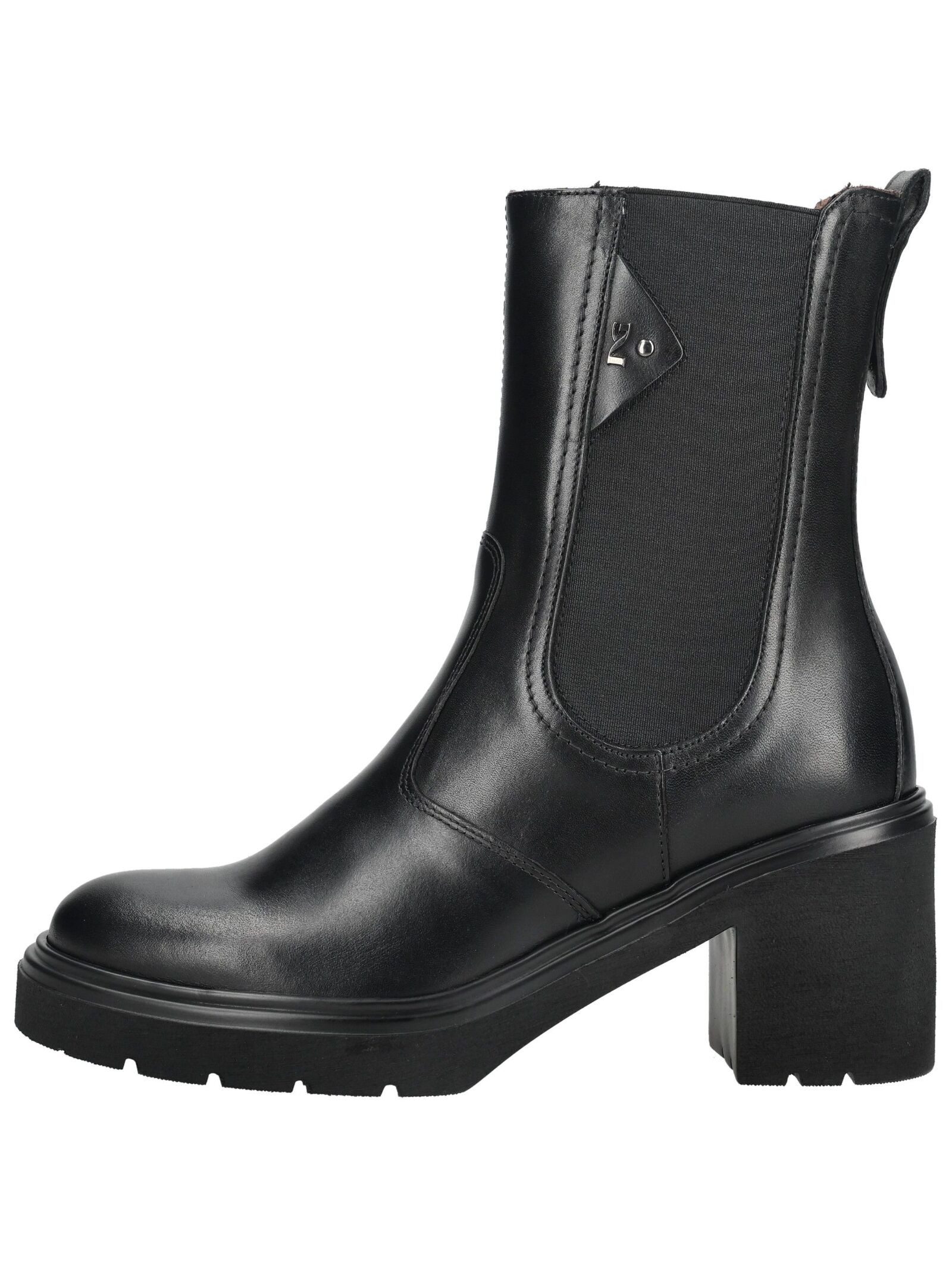 Nero Giardini Nero Giardini Stiefelette Leder/Textil High-Heel-Stiefelette