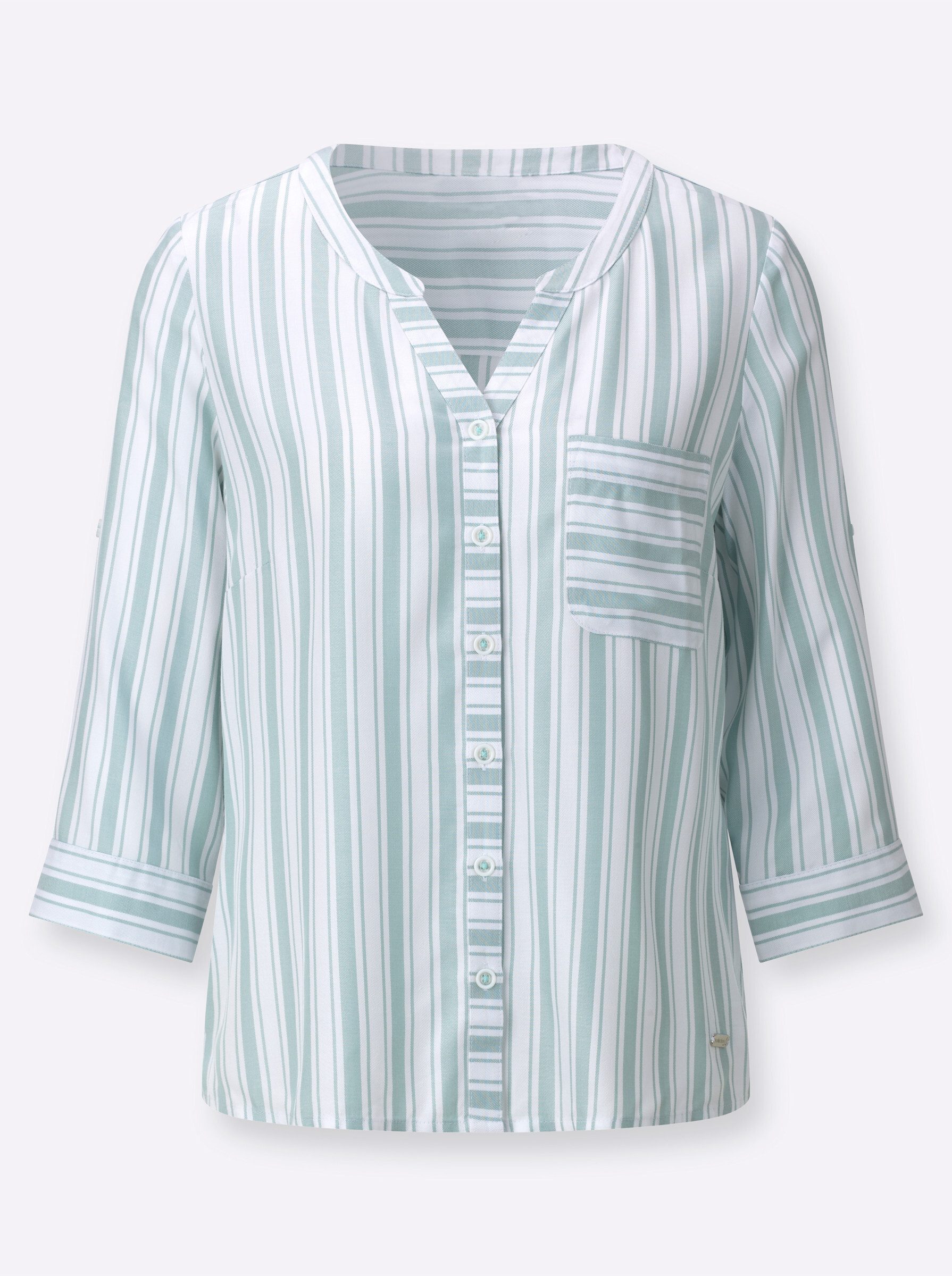 Witt Klassische Bluse Bluse 3/4-Arm