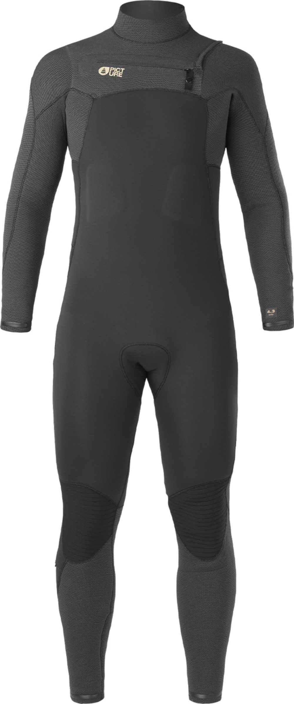 Picture Neoprenanzug PICTURE EQUATION 4/3 FLEX SKIN CHEST ZIP Full Suit 2026 black