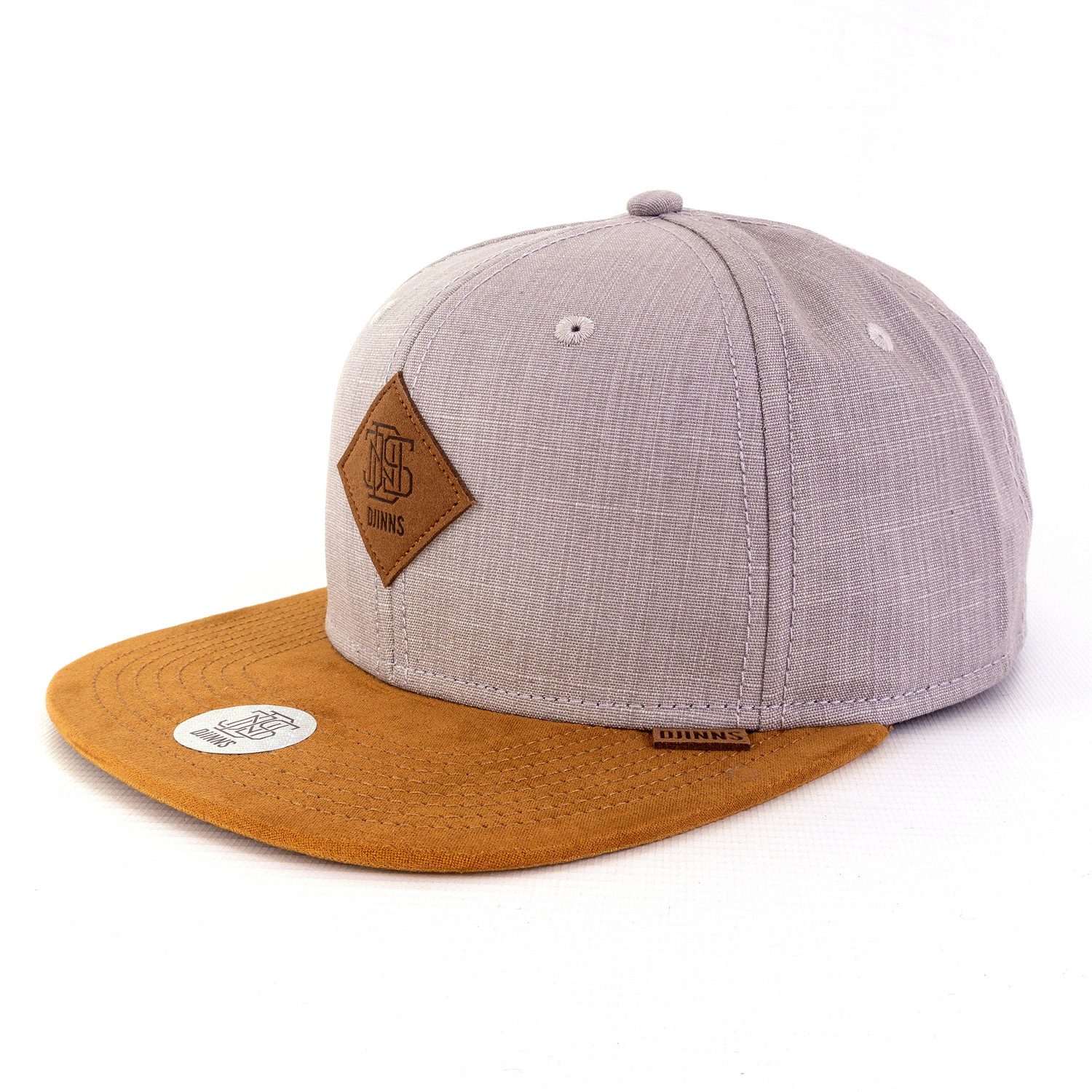 Baseball Cap Cap Djinns 6 SB Linen 2015, F grey