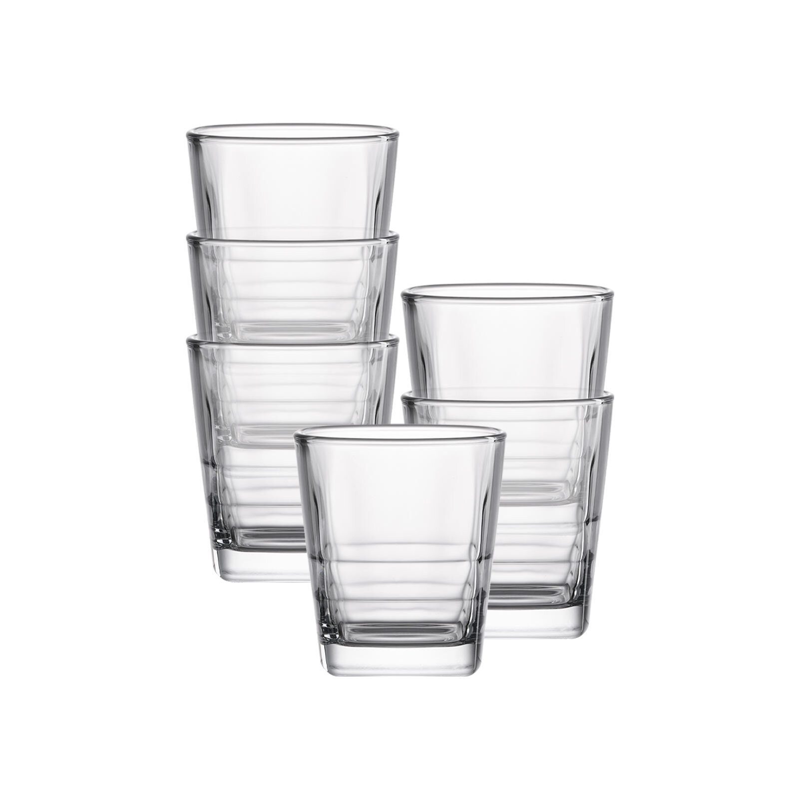 Ritzenhoff & Breker Whiskyglas Bali Whiskygläser 300 ml 6er Set, 6-tlg., Glas