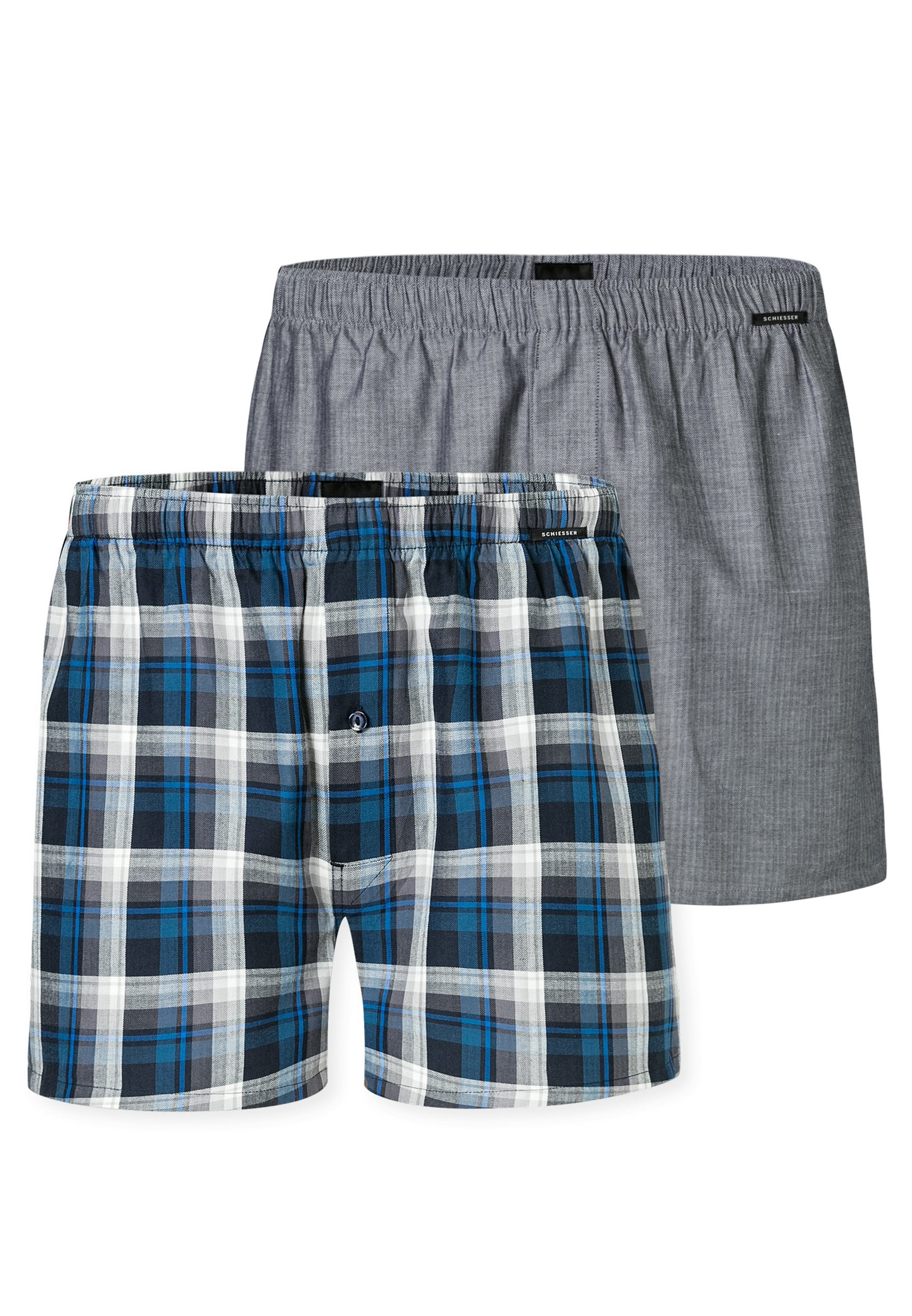Schiesser Boxershorts 2er Pack Web (Spar-Set, günstig online kaufen