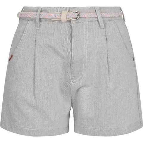 Ragwear Chinoshorts Sorenn Intl. kurze Hose mit hochwertigem Flechtgürtel