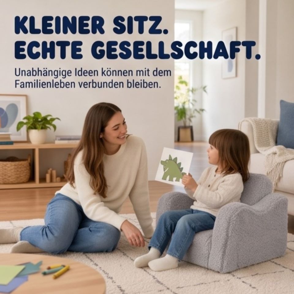 Jiexi Kindersofa Modulares Kindersofa, klappbare Kindercouch für Kinderzimmer – Bild 5 von 5