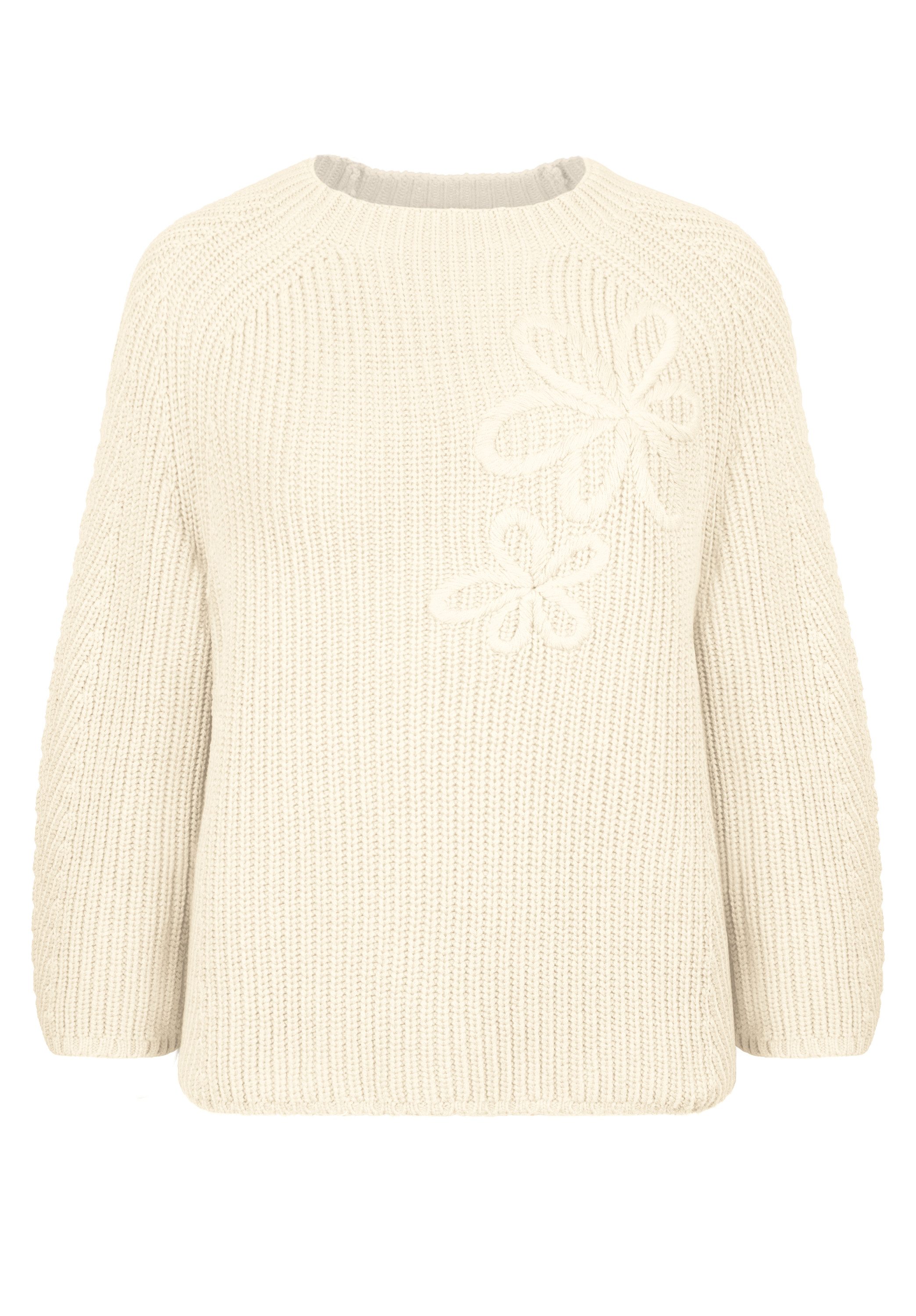 bianca Strickpullover REMIS in Patentstrick mit coolem Stickmotiv günstig online kaufen