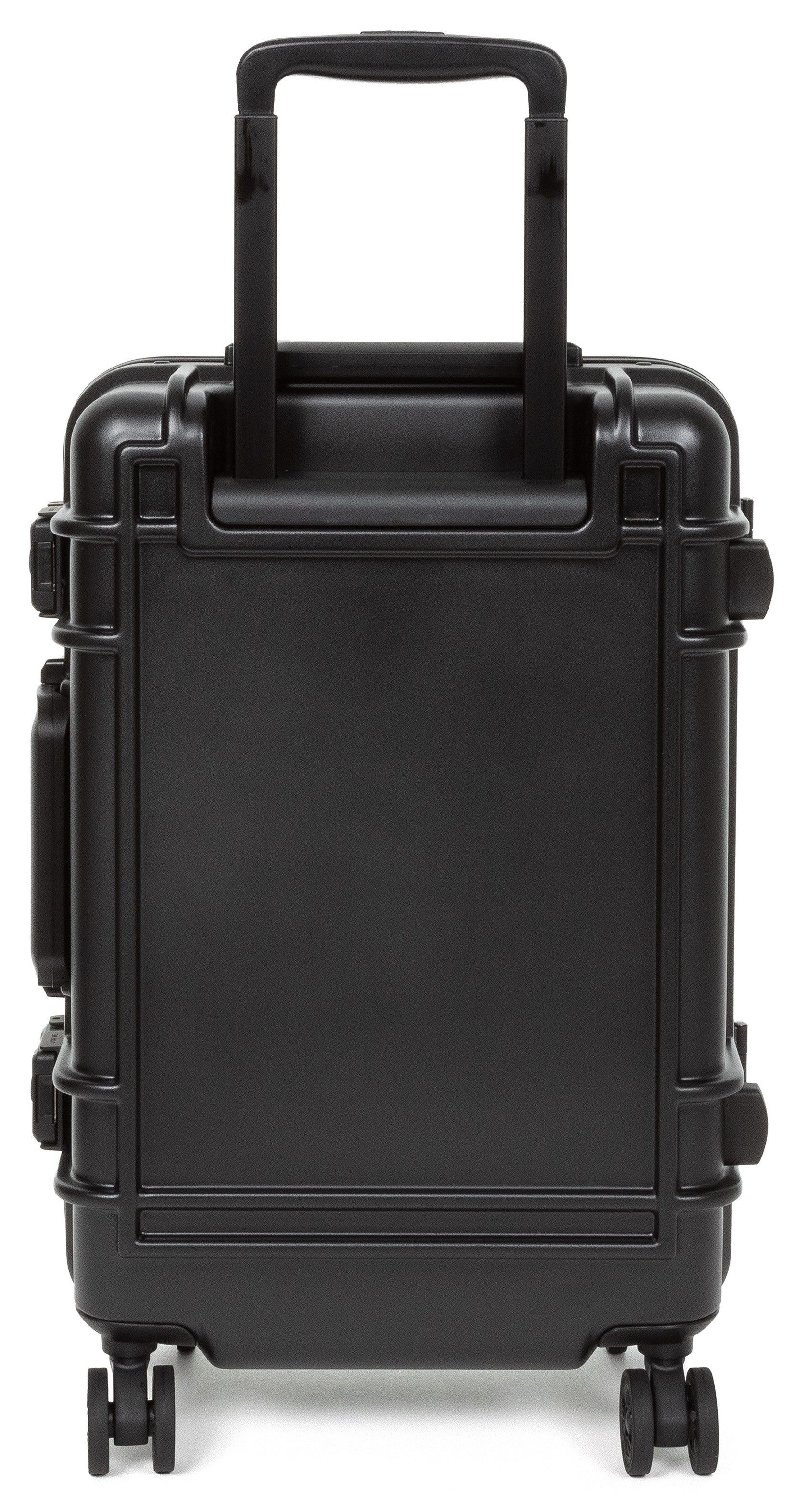 Eastpak Hartschalen-Trolley RESIST'R CASE S BRUSHED METAL mit 30 Jahren Garantie, 4 Rollen, Reisegepäck Handgepäck-Koffer TSA-Zahlenschloss
