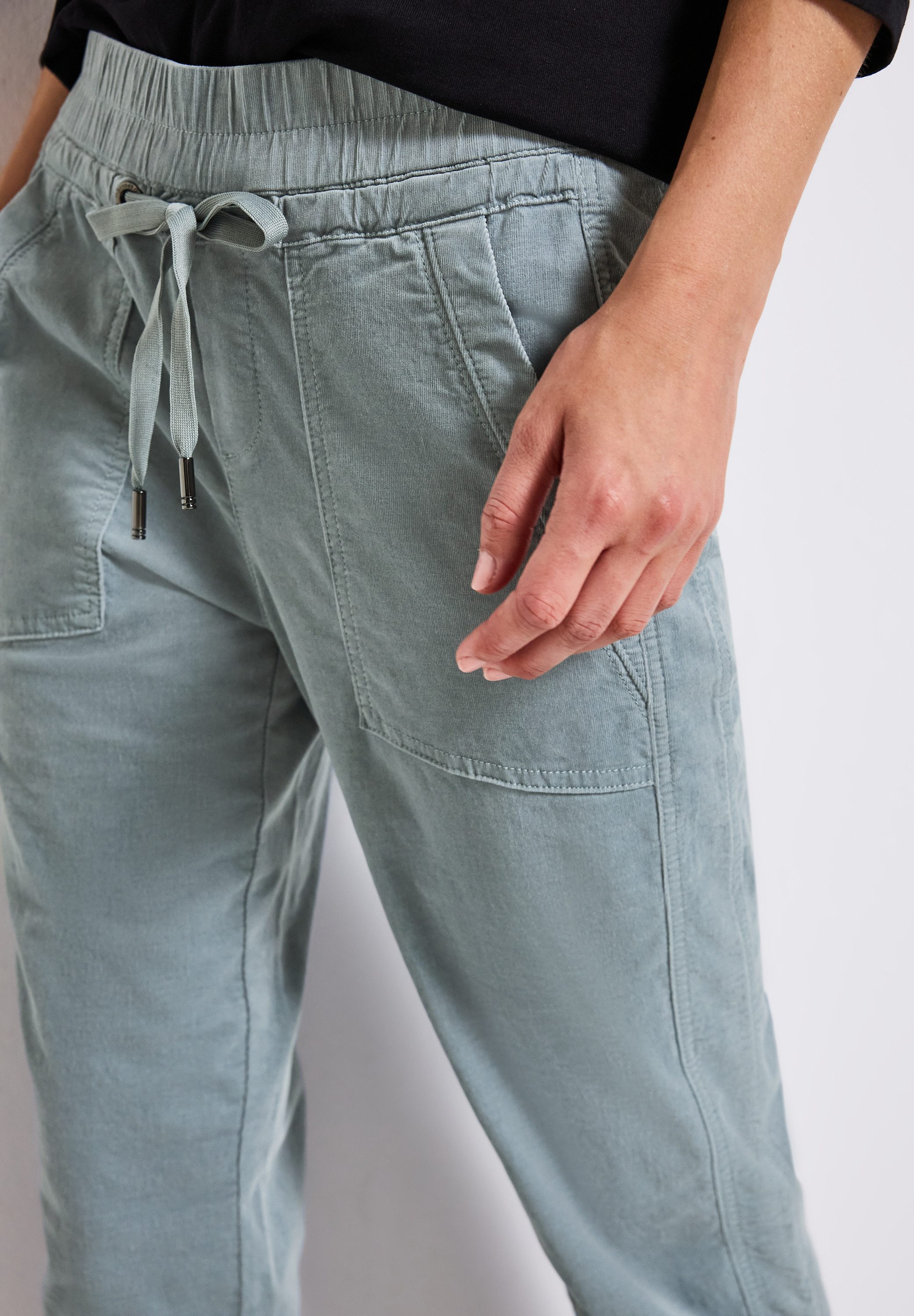 STREET ONE Cordhose Style Bonny mit Taschen